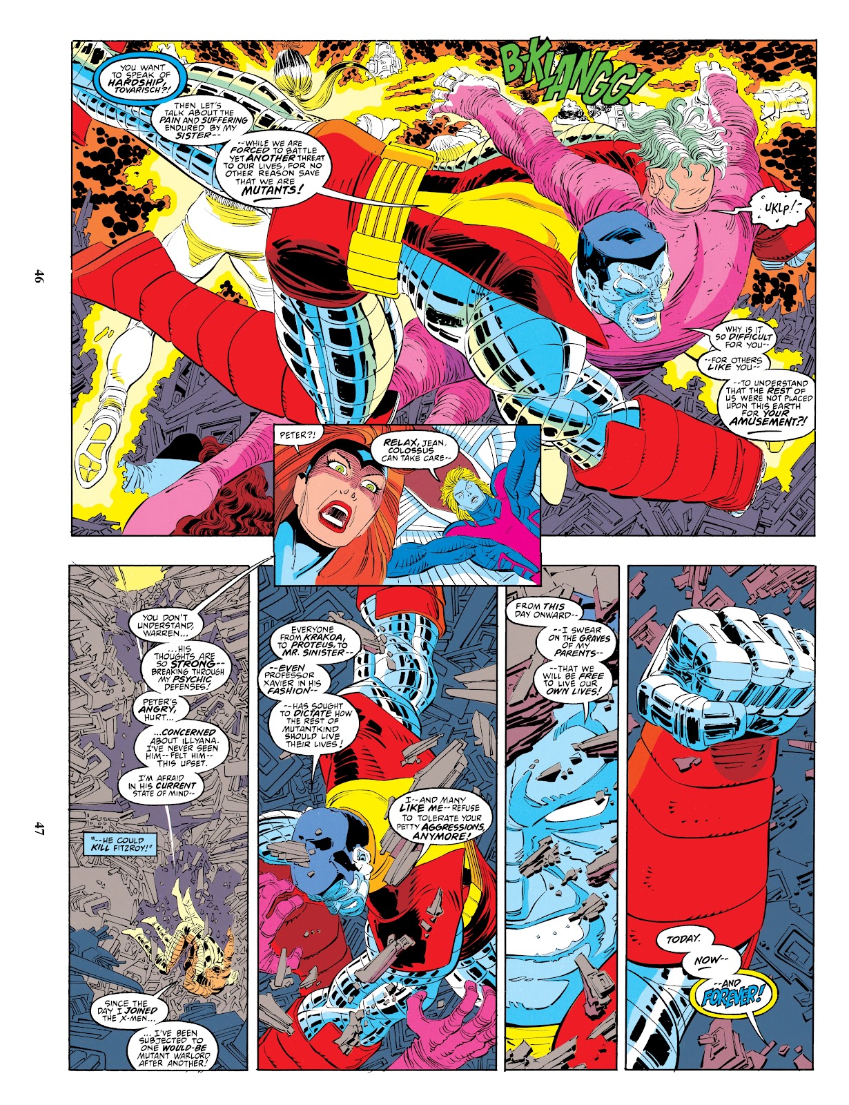 X-Men Epic Collection: Second Genesis issue Fatal Attractions (Part 1) - Page 42