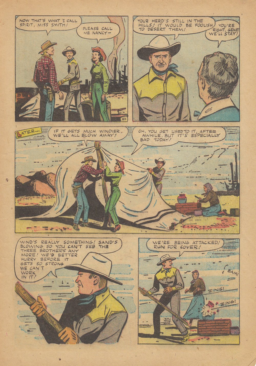 Gene Autry Comics (1946) issue 52 - Page 9