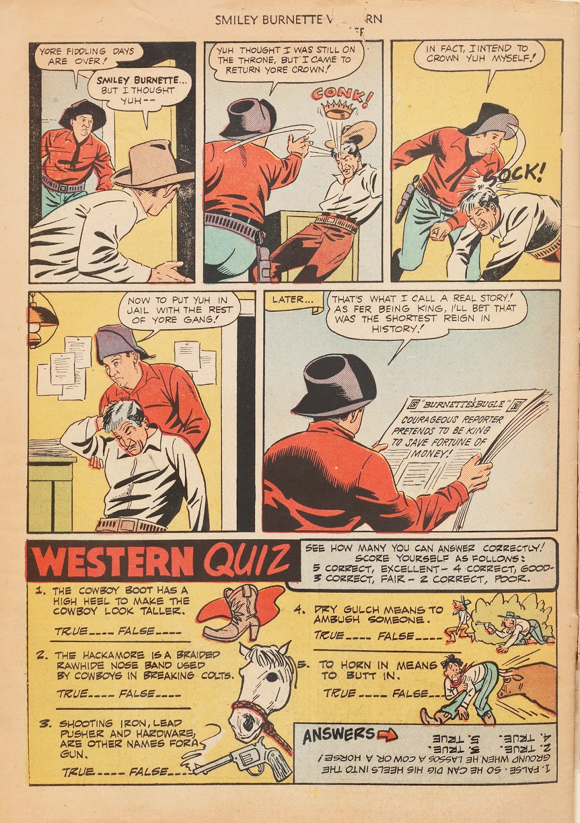 Smiley Burnette Western issue 2 - Page 34