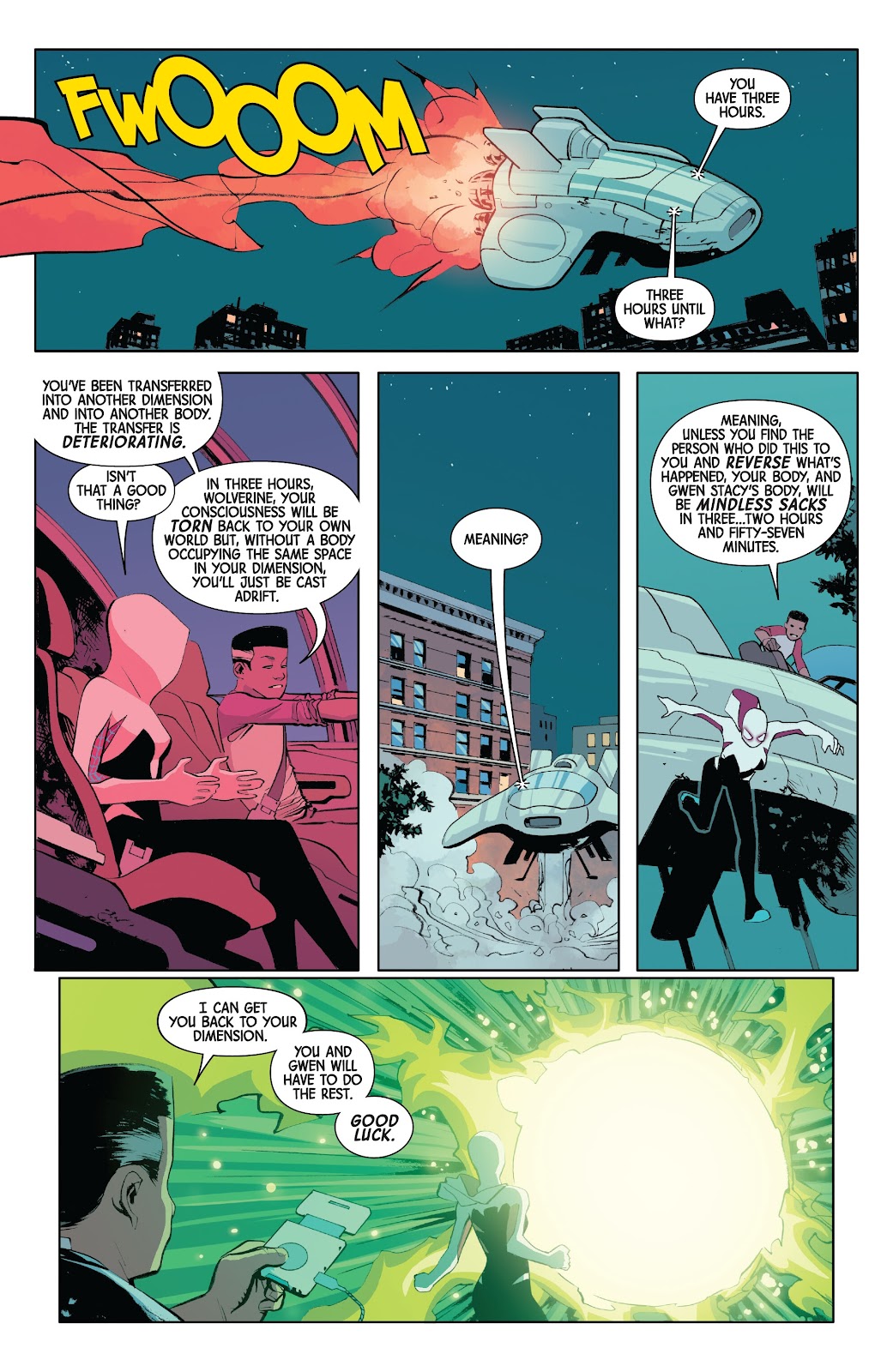 Spider-Gwen: Ghost-Spider Modern Era Epic Collection: Edge of Spider-Verse issue Weapon of Choice (Part 1) - Page 46