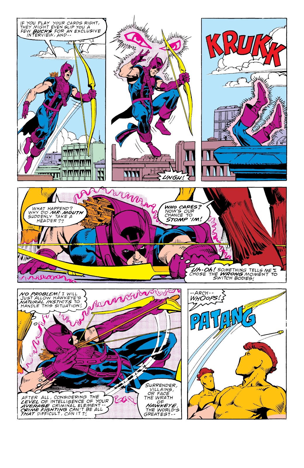 Hawkeye Epic Collection: The Avenging Archer issue The Way of the Arrow (Part 1) - Page 244