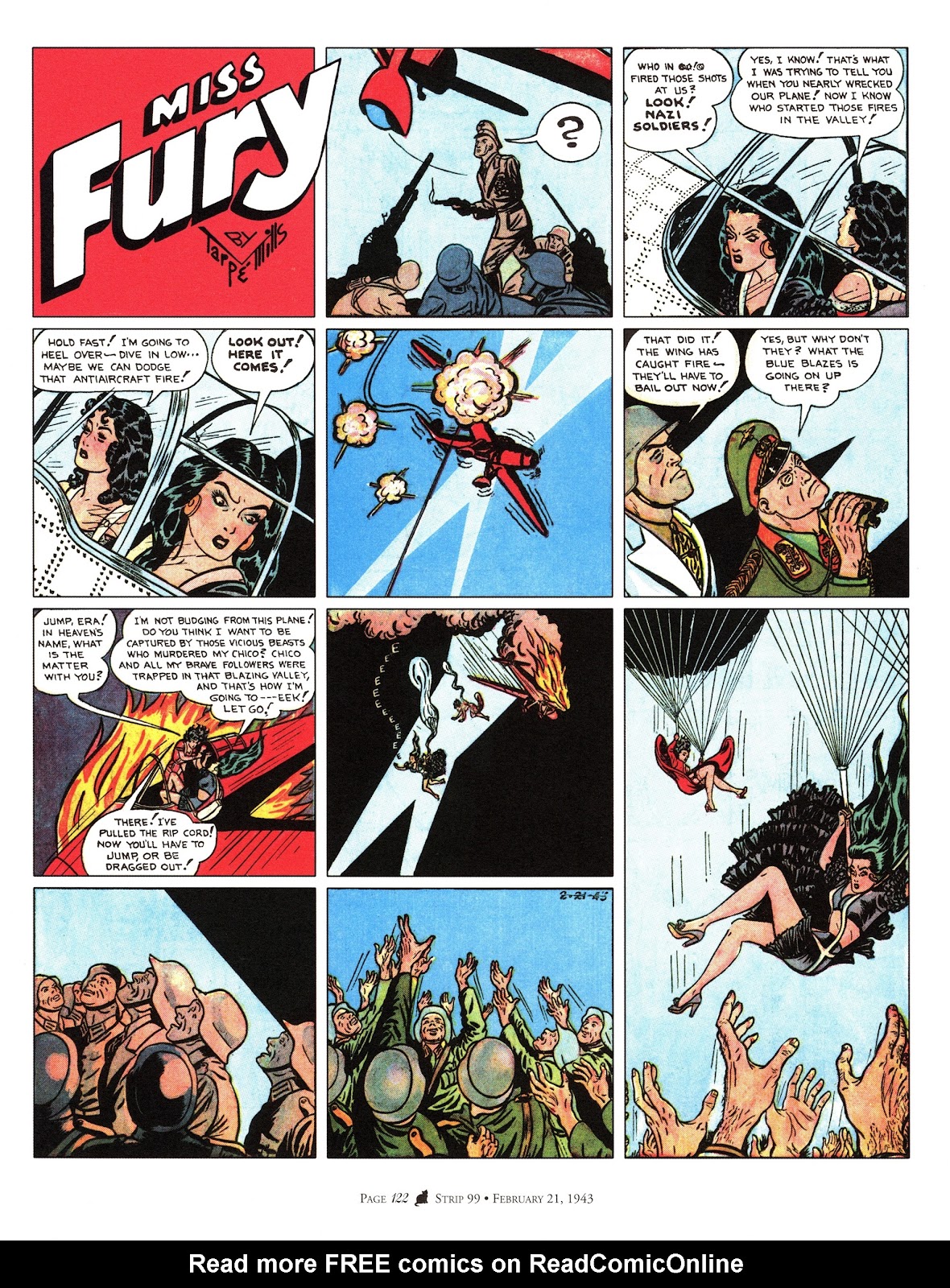 Miss Fury: Sensational Sundays 1941-1944 issue TPB - Page 130
