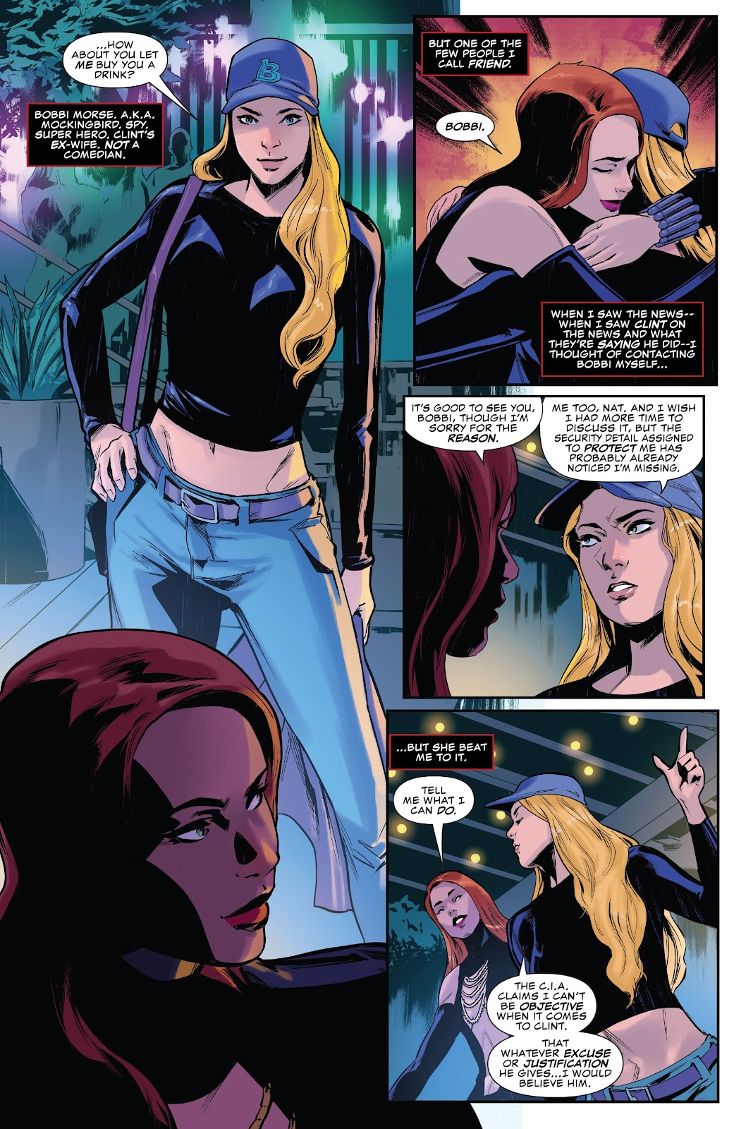 Black Widow & Hawkeye issue 1 - Page 12