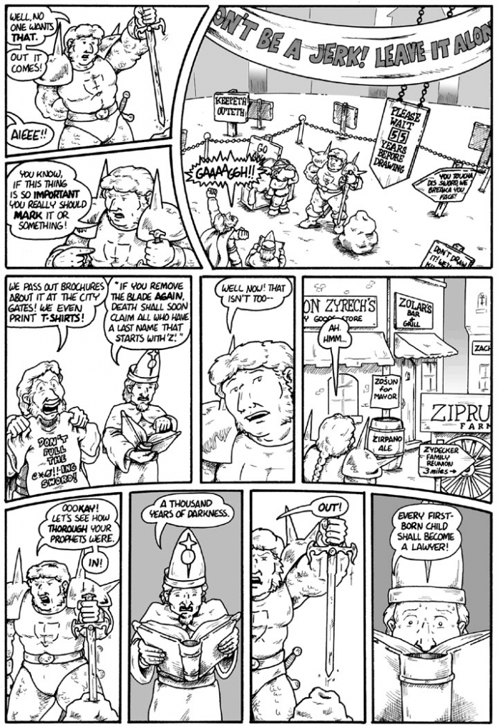 Nodwick issue 1 - Page 24