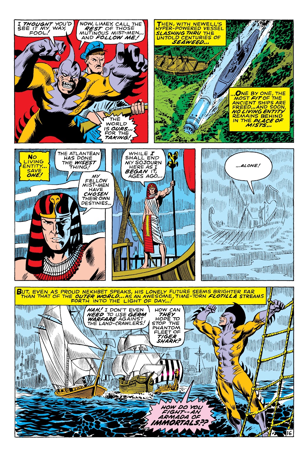 Namor, The Sub-Mariner Epic Collection: Enter The Sub-Mariner issue Who Strikes For Atlantis (Part 2) - Page 38