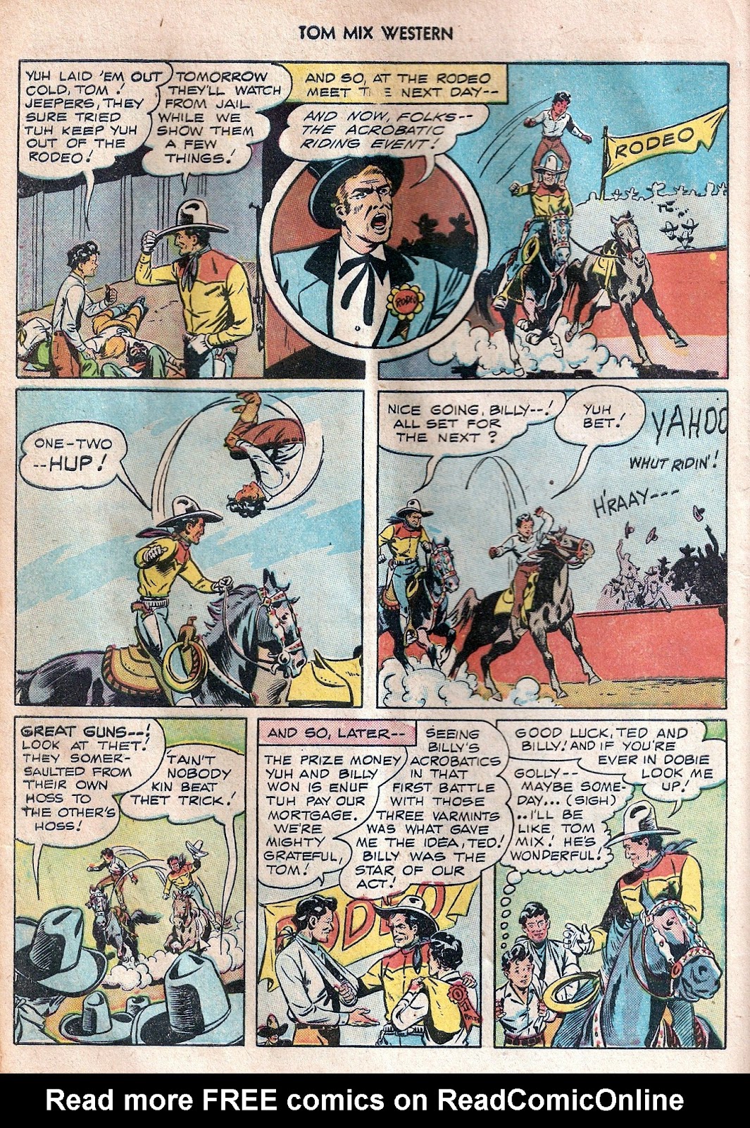 Tom Mix Western (1948) issue 7 - Page 22