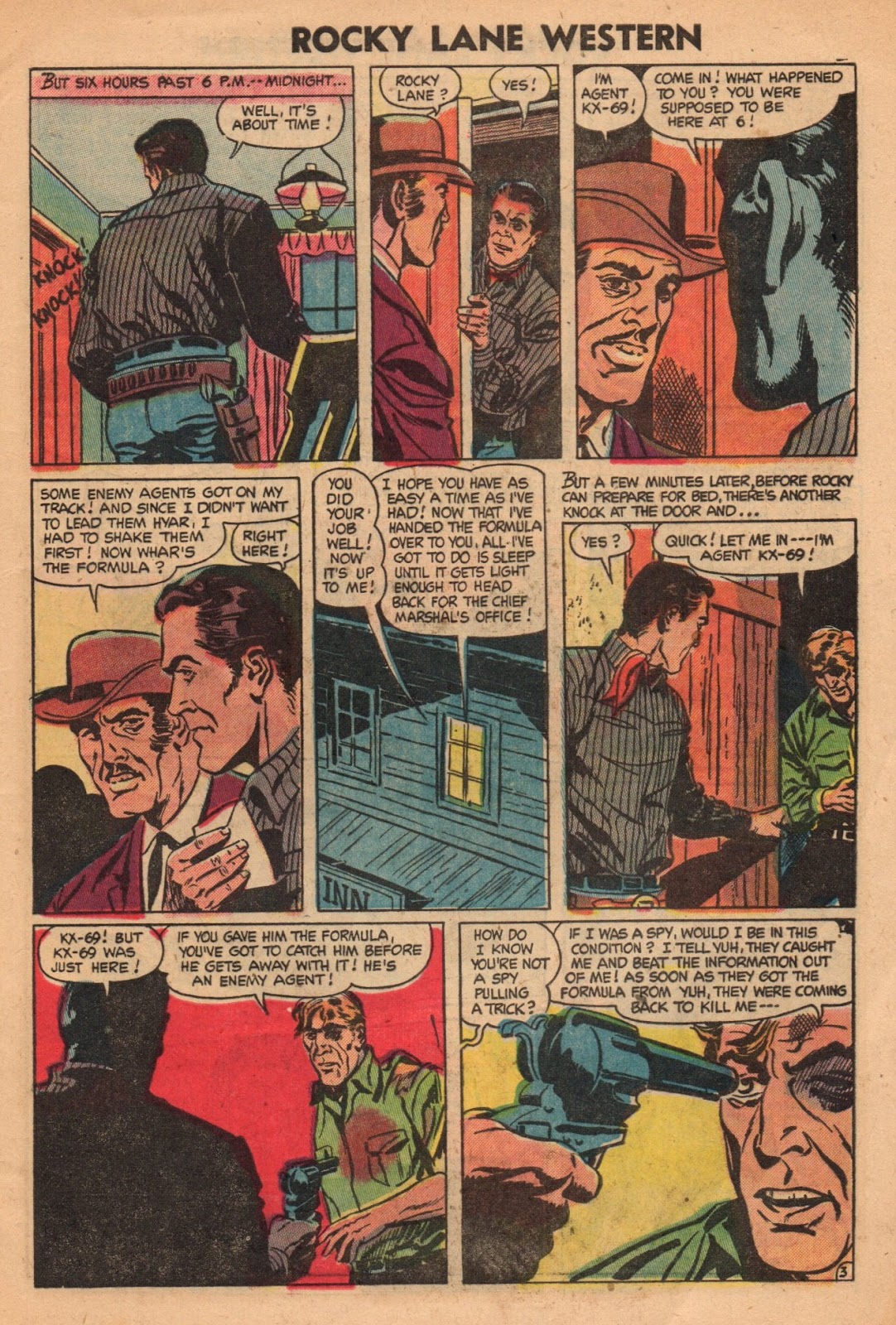 Rocky Lane Western (1954) issue 59 - Page 5