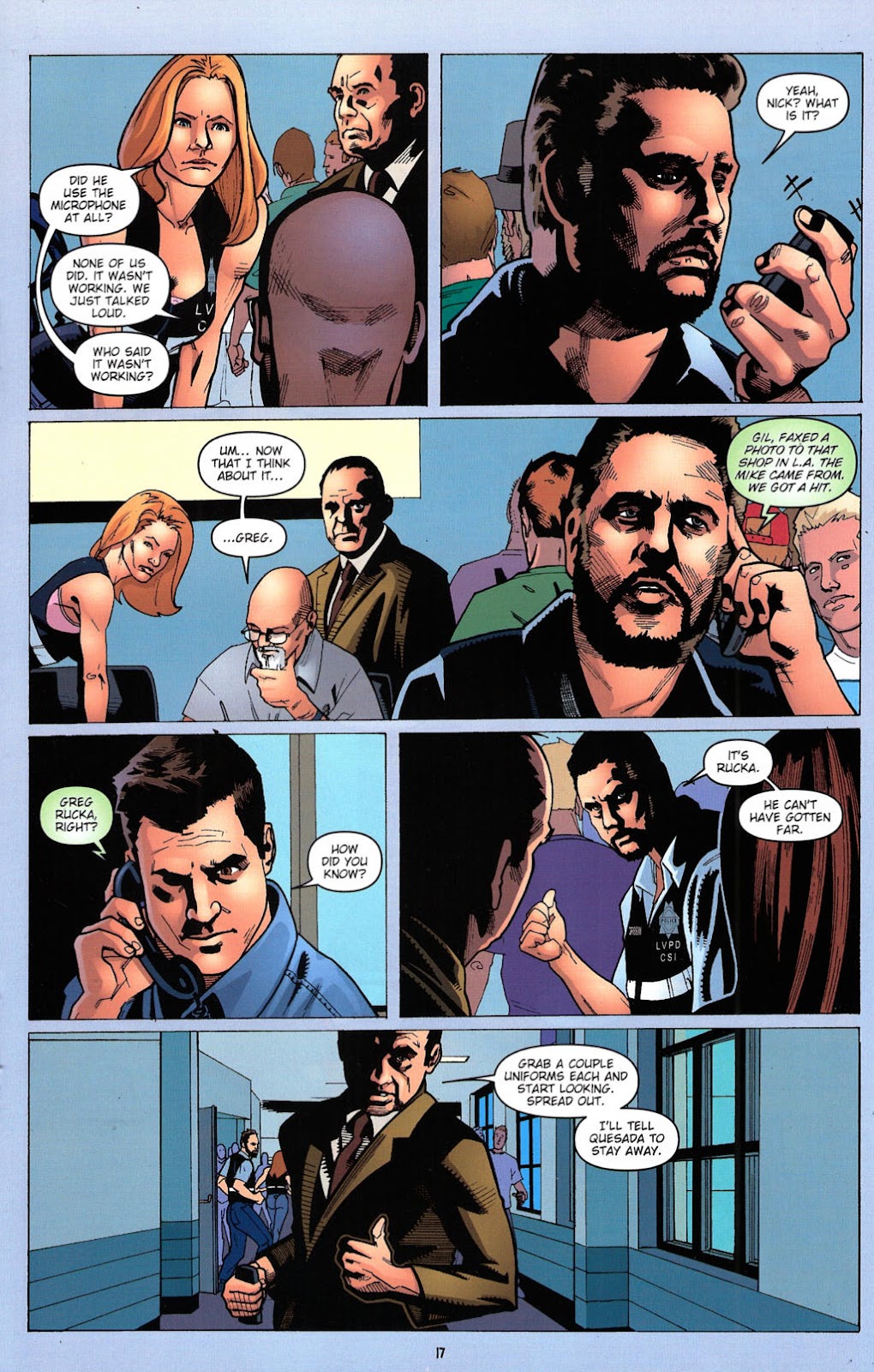 CSI: Dying in the Gutters issue 5 - Page 18