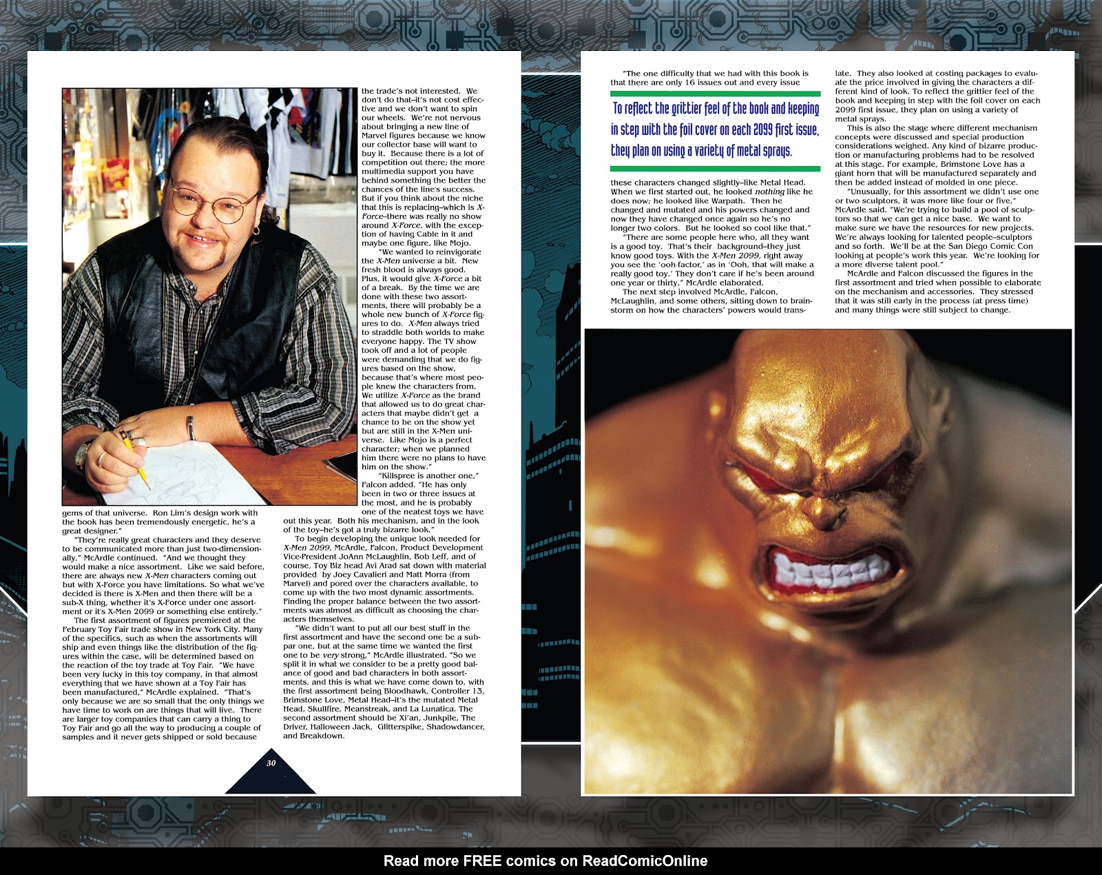 X-Men 2099 Omnibus issue TPB (Part 4) - Page 289