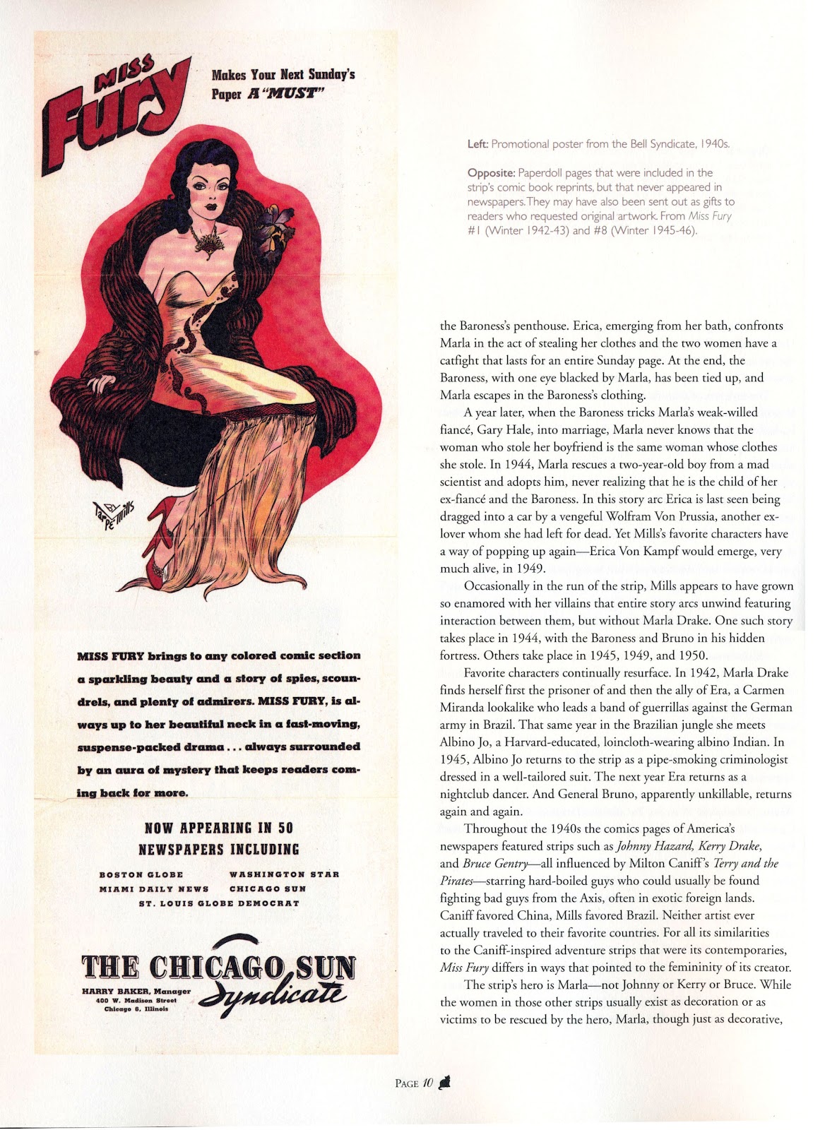 Miss Fury Sensational Sundays 1944-1949 issue TPB (Part 1) - Page 12