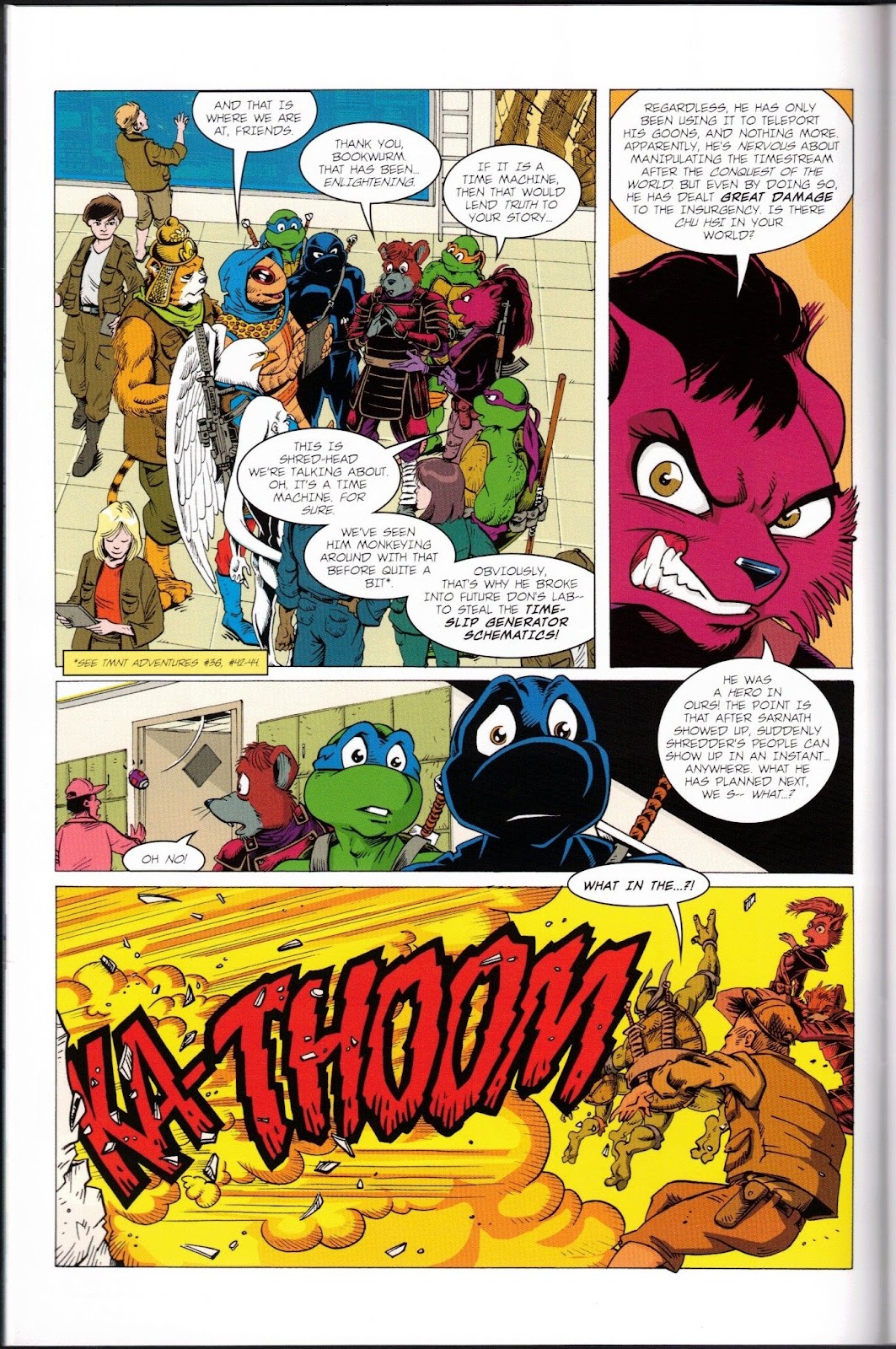 Teenage Mutant Ninja Turtles Adventures (1989) issue 75 - Page 22