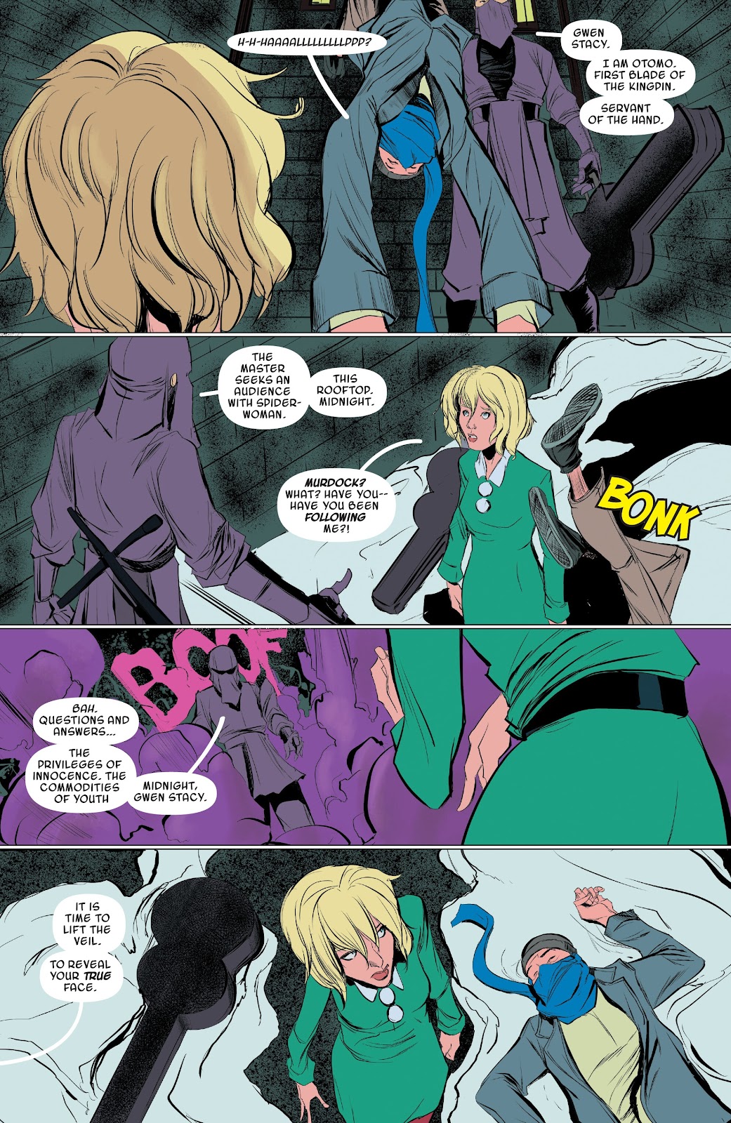 Spider-Gwen: Ghost-Spider Modern Era Epic Collection: Edge of Spider-Verse issue Weapon of Choice (Part 1) - Page 200