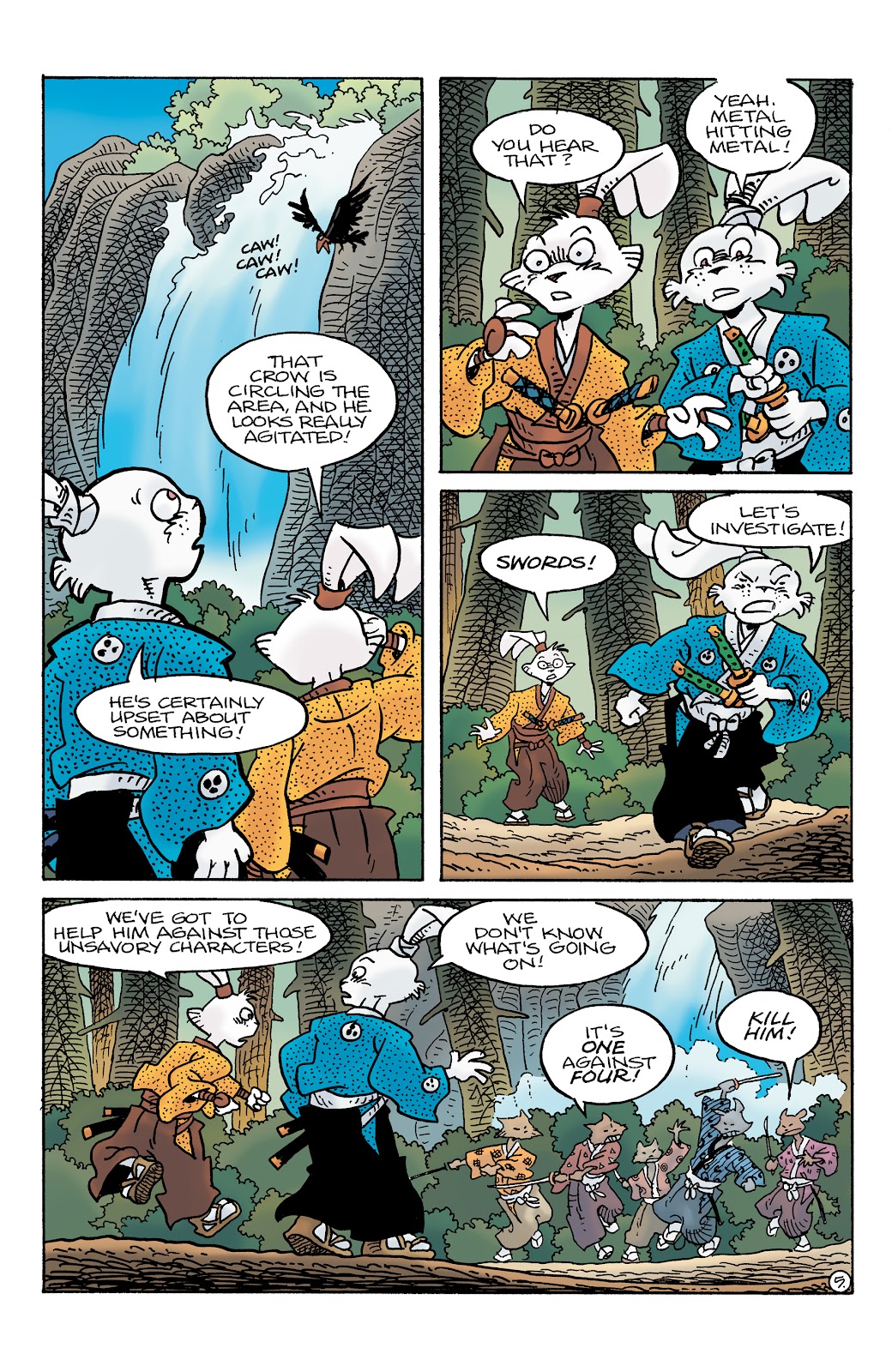 Usagi Yojimbo: The Crow issue 1 - Page 7