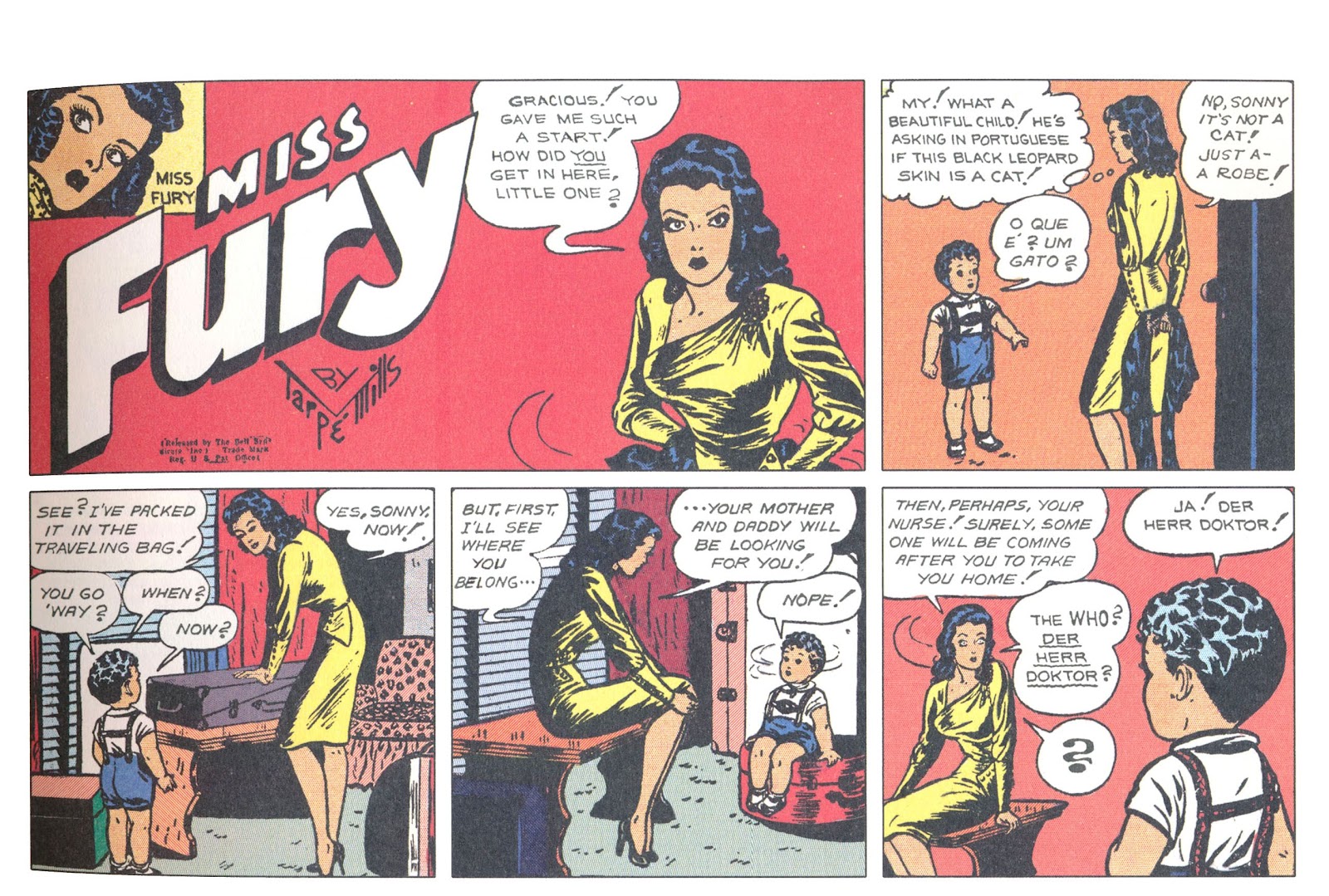 Miss Fury Sensational Sundays 1944-1949 issue TPB (Part 1) - Page 85