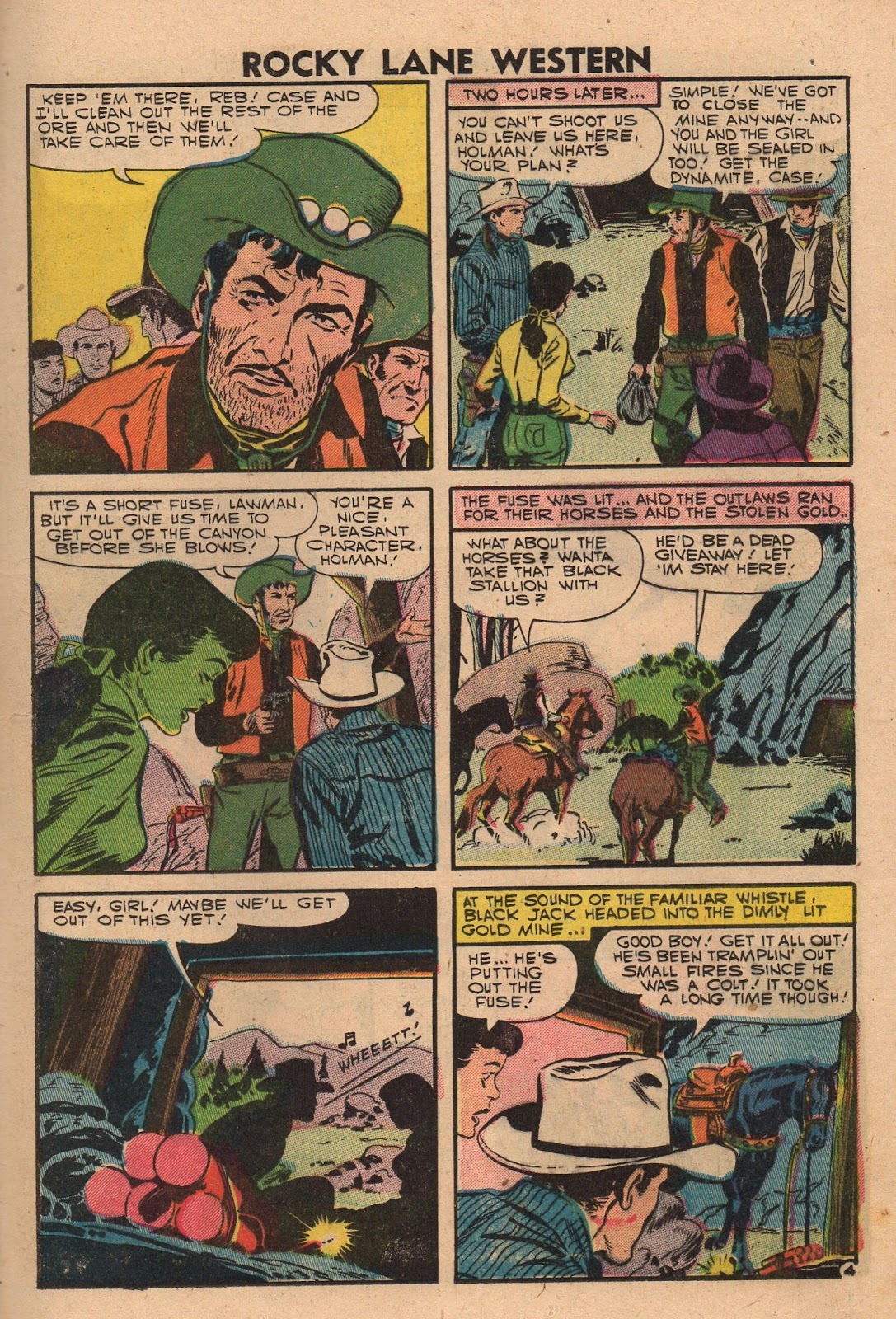 Rocky Lane Western (1954) issue 76 - Page 13