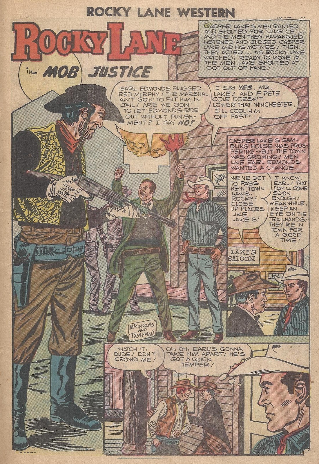 Rocky Lane Western (1954) issue 80 - Page 19