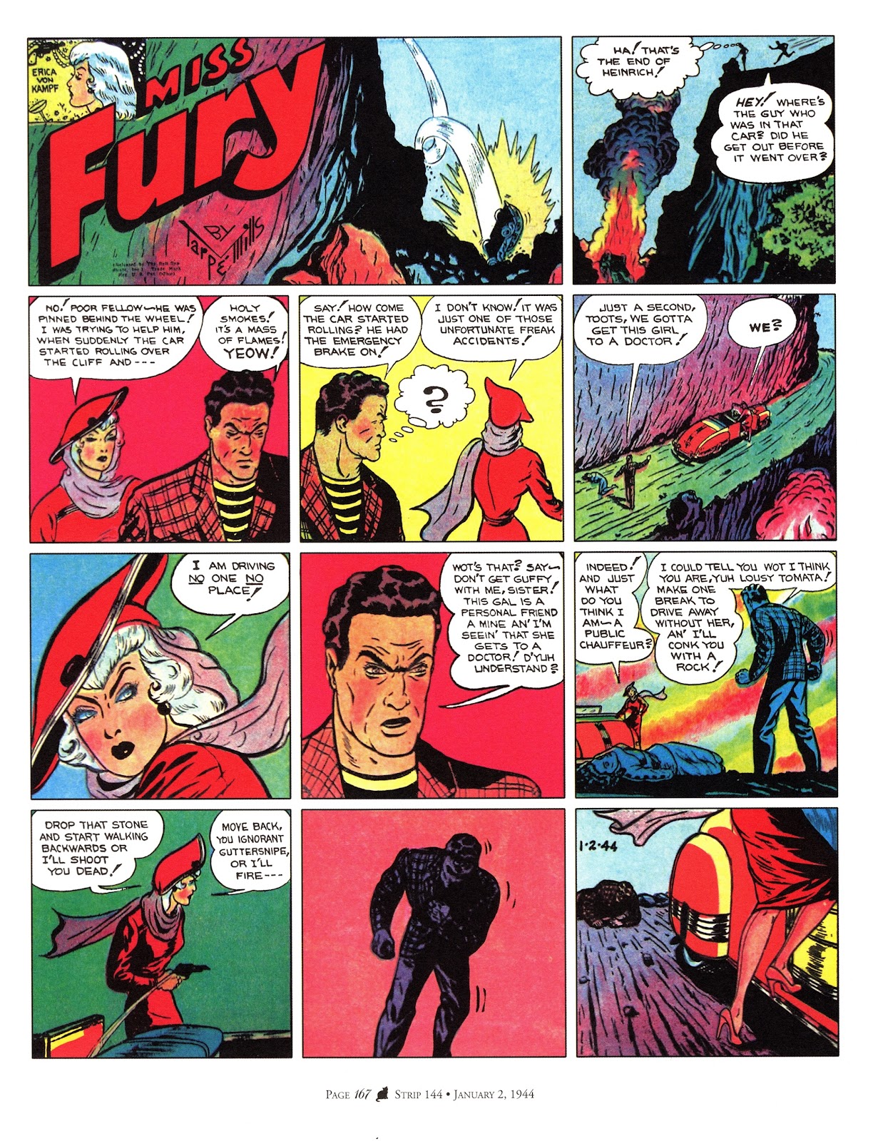 Miss Fury: Sensational Sundays 1941-1944 issue TPB - Page 175