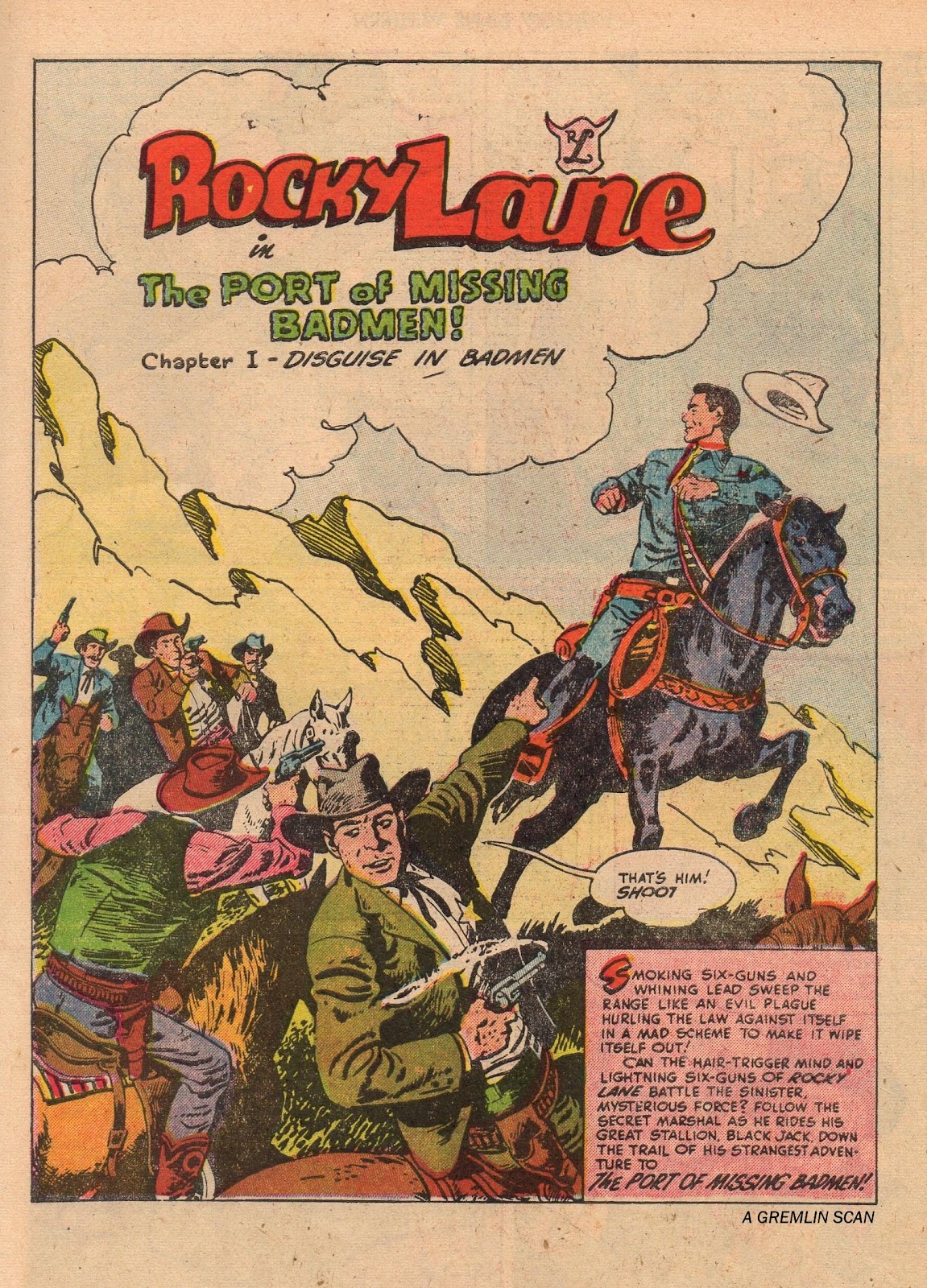 Rocky Lane Western (1954) issue 68 - Page 3
