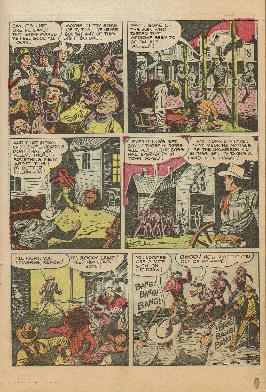 Rocky Lane Western (1954) issue 66 - Page 19