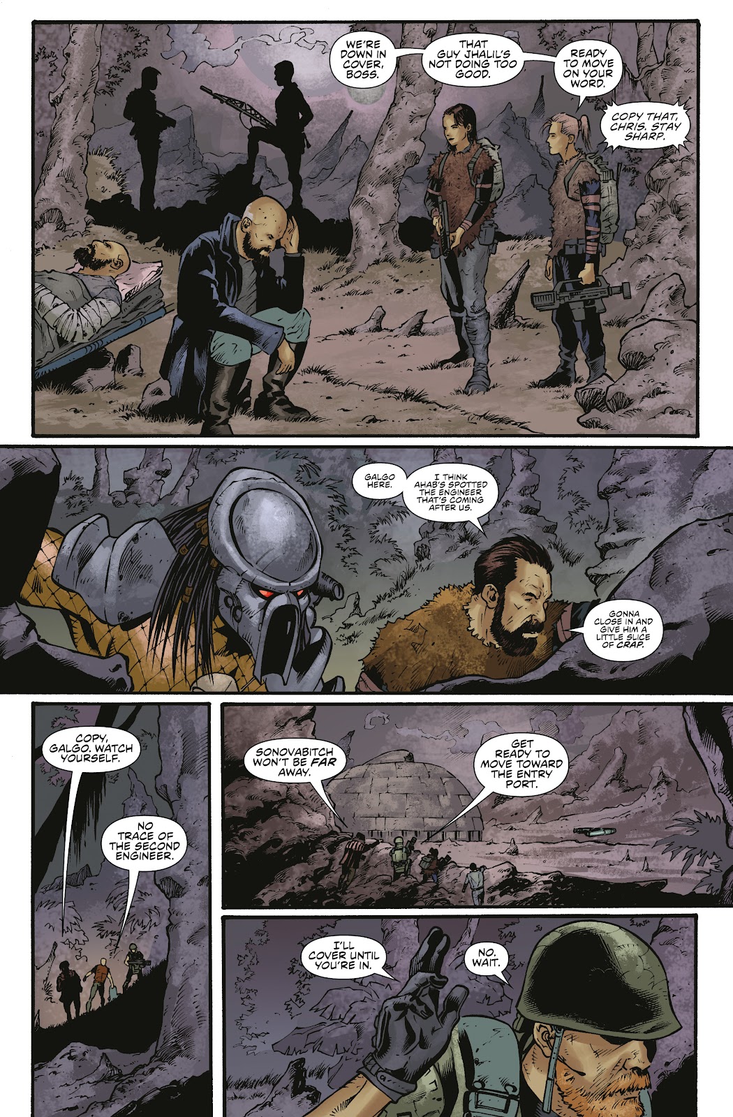 Aliens, Predator, Prometheus, AVP: Life and Death issue TPB (Part 1) - Page 170