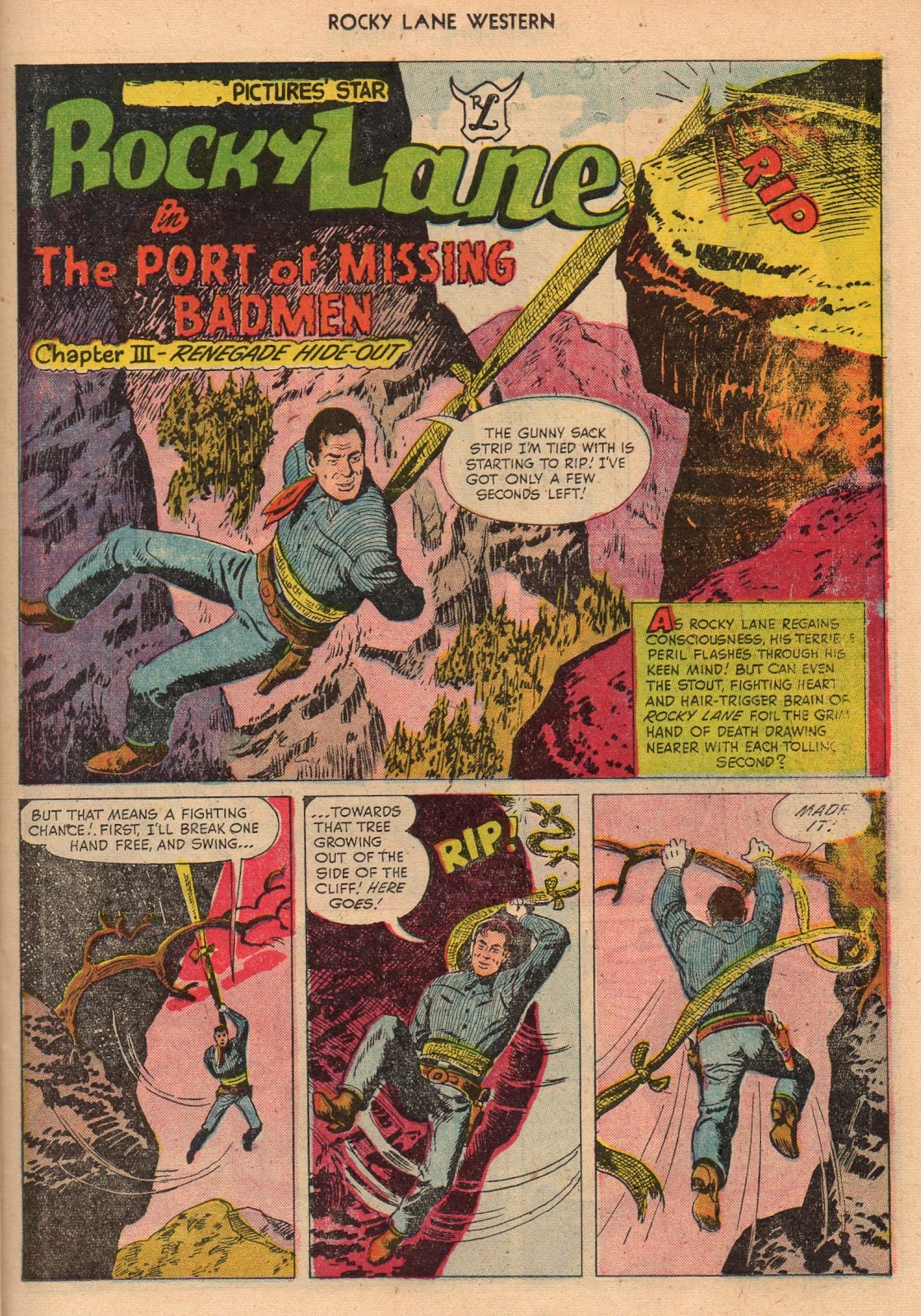 Rocky Lane Western (1954) issue 68 - Page 23