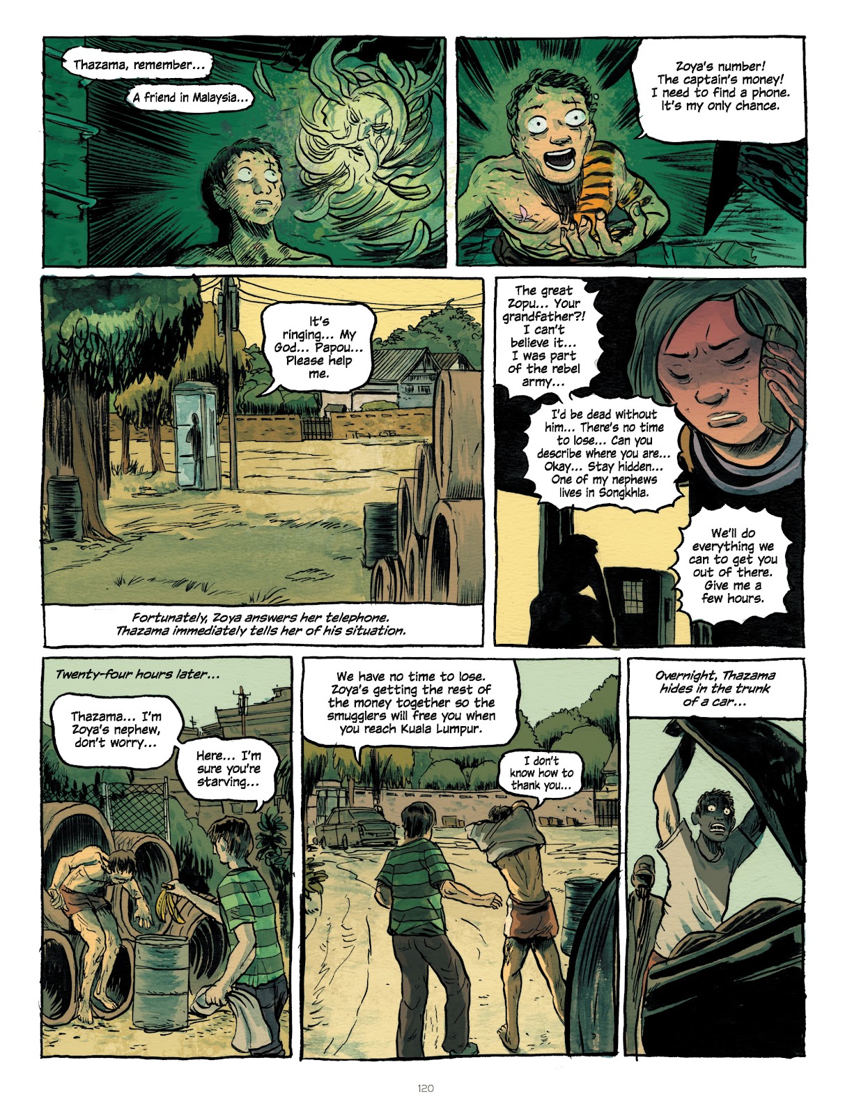 Burmese Moons issue TPB - Page 119