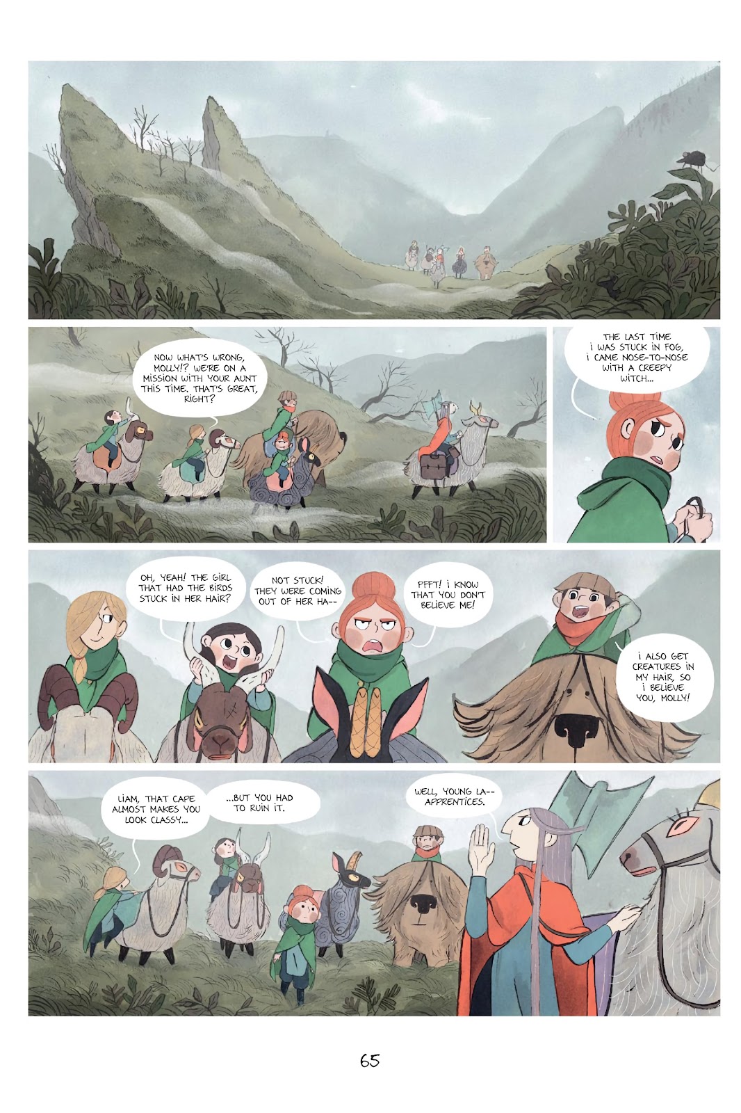 Shepherdess Warriors issue TPB - Page 66