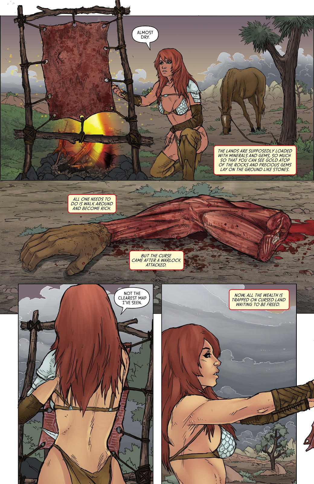 Red Sonja: Empire of the Damned issue 2 - Page 7