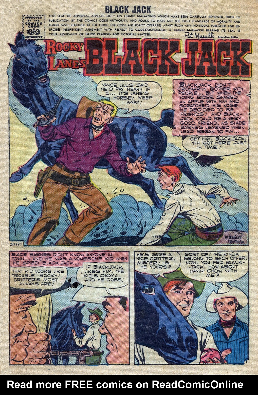 Rocky Lane Western (1954) issue 84 - Page 3