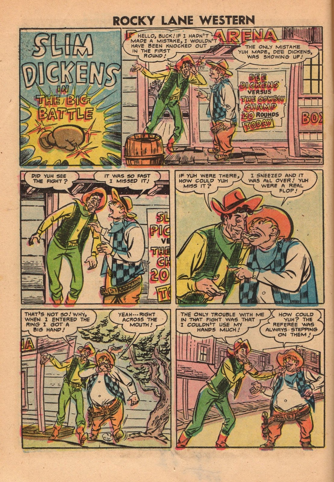 Rocky Lane Western (1954) issue 69 - Page 14