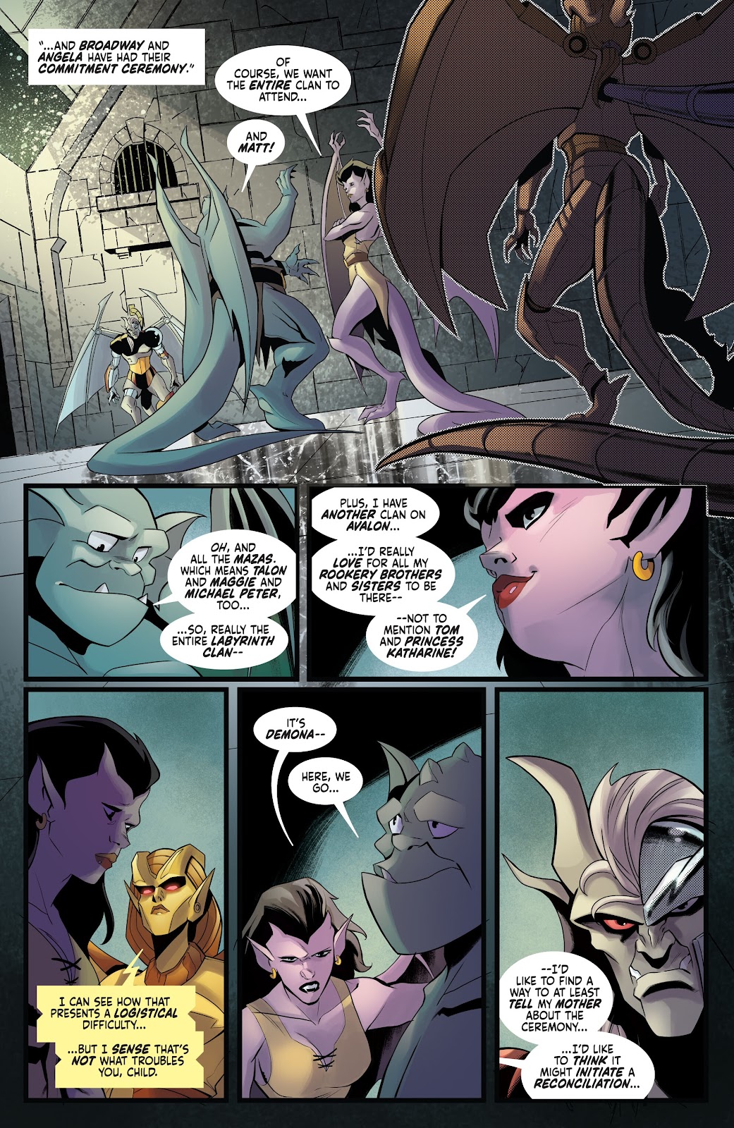 Gargoyles: Quest issue 1 - Page 16