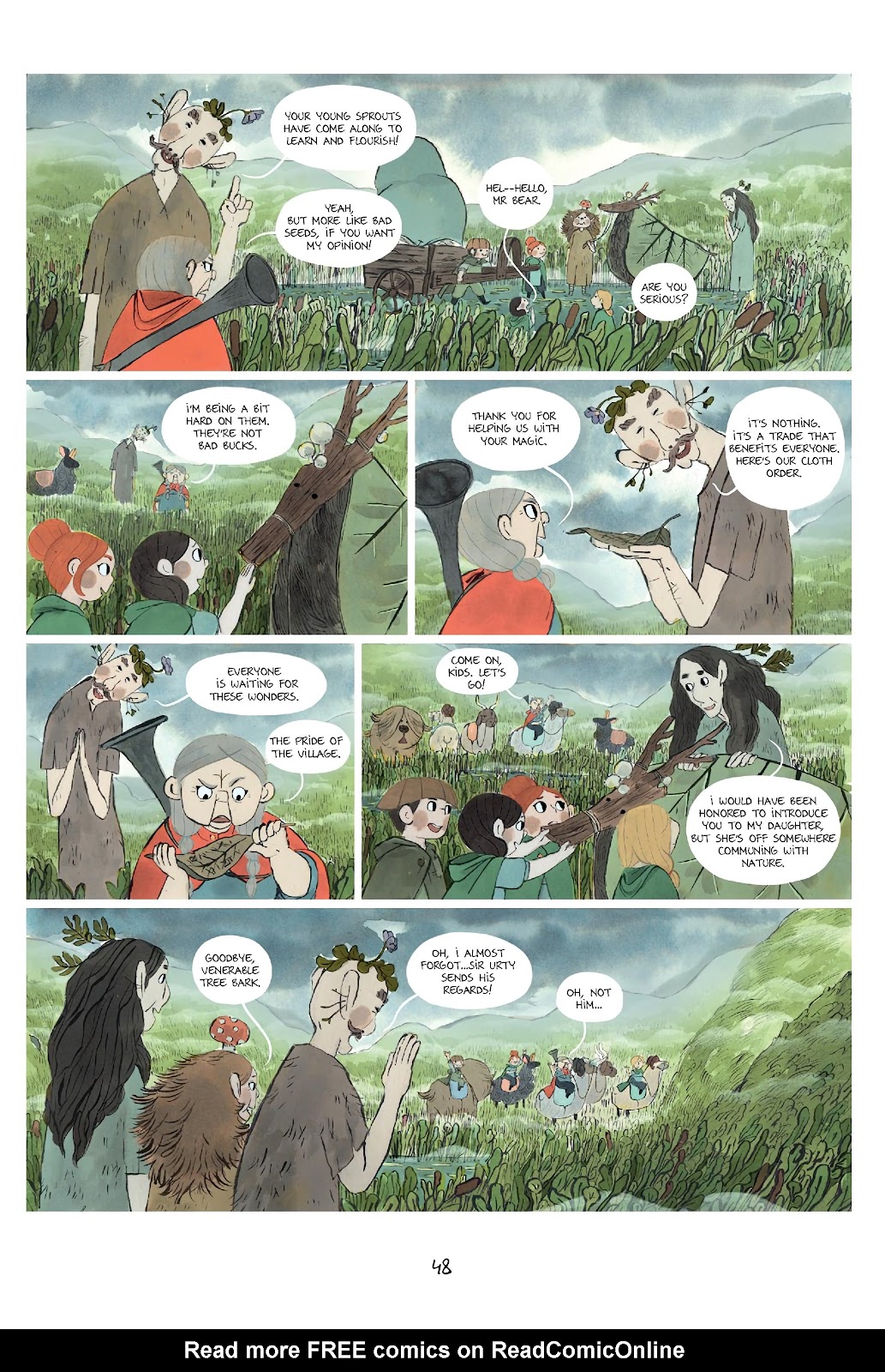 Shepherdess Warriors issue TPB - Page 49