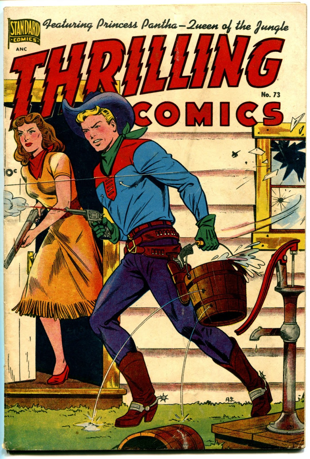 Thrilling Comics (1940) issue 73 - Page 1