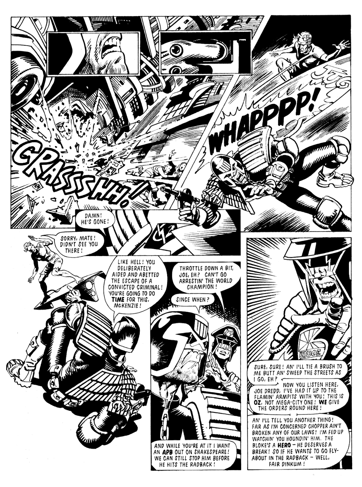 Judge Dredd: The Complete Judge Dredd in Oz issue TPB - Page 180