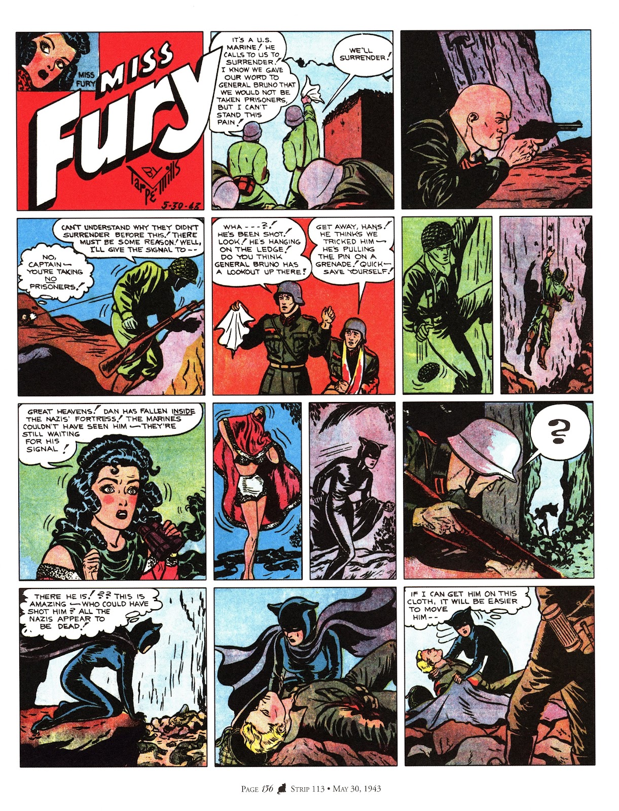 Miss Fury: Sensational Sundays 1941-1944 issue TPB - Page 144