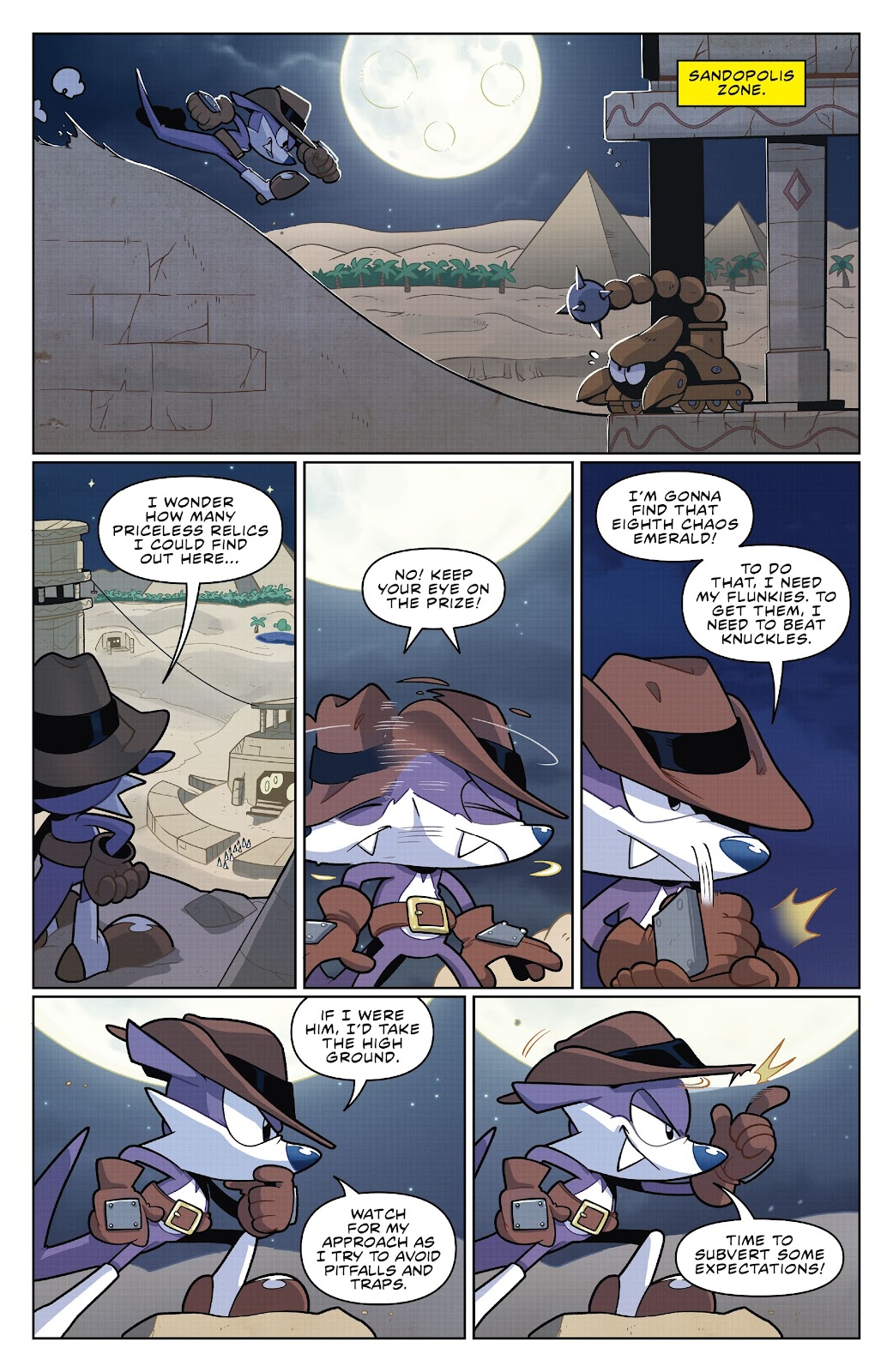 Sonic the Hedgehog: Fang the Hunter issue 2 - Page 5