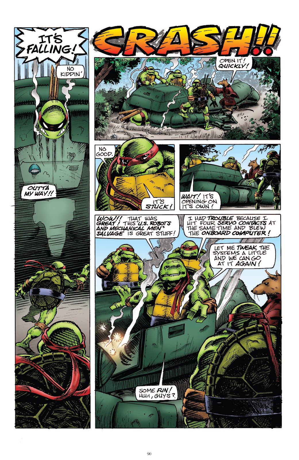 Teenage Mutant Ninja Turtles Classics issue Vol. 3 - Page 89