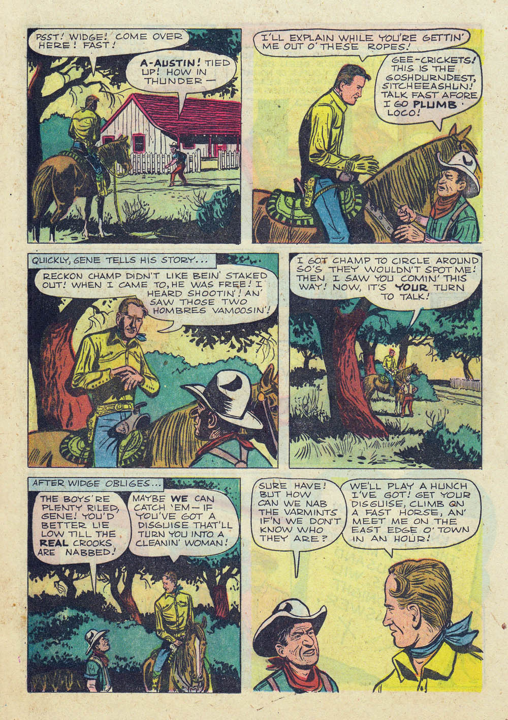 Gene Autry Comics (1946) issue 39 - Page 21
