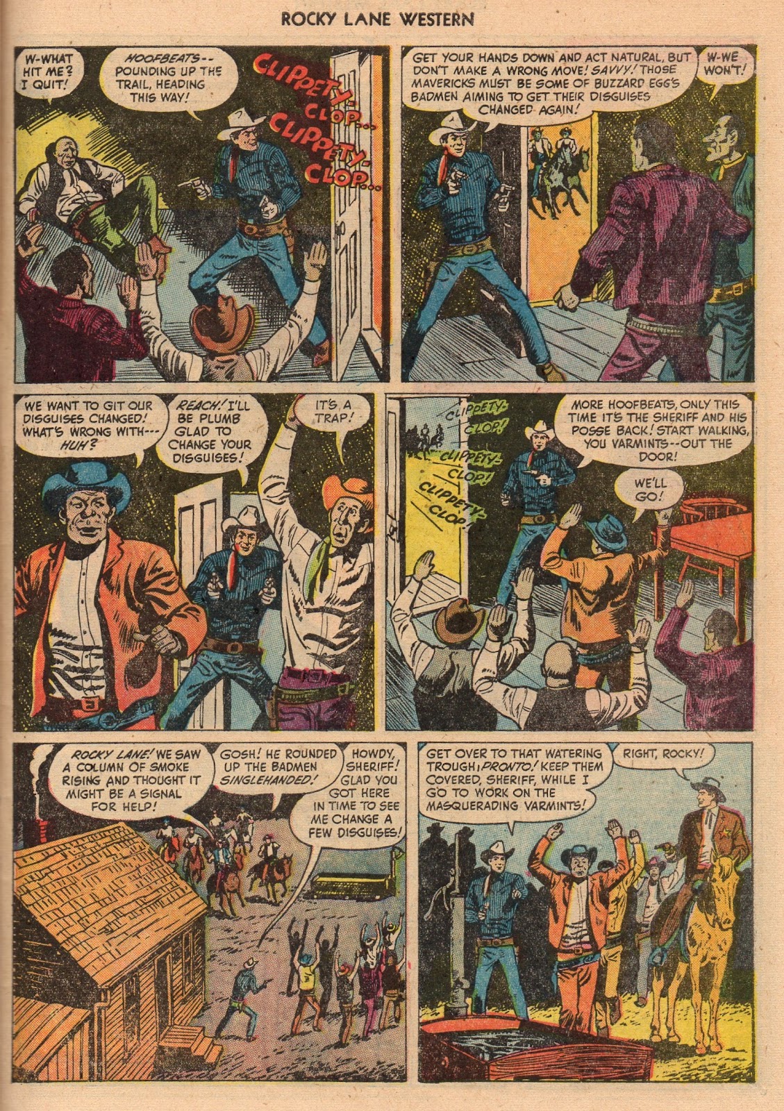 Rocky Lane Western (1954) issue 68 - Page 27