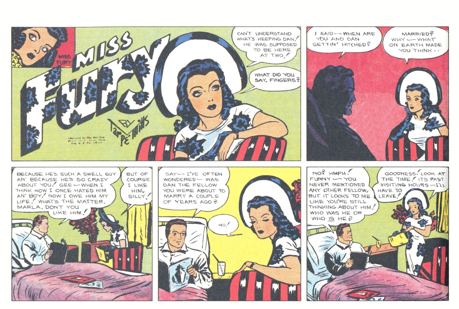 Miss Fury Sensational Sundays 1944-1949 issue TPB (Part 1) - Page 35