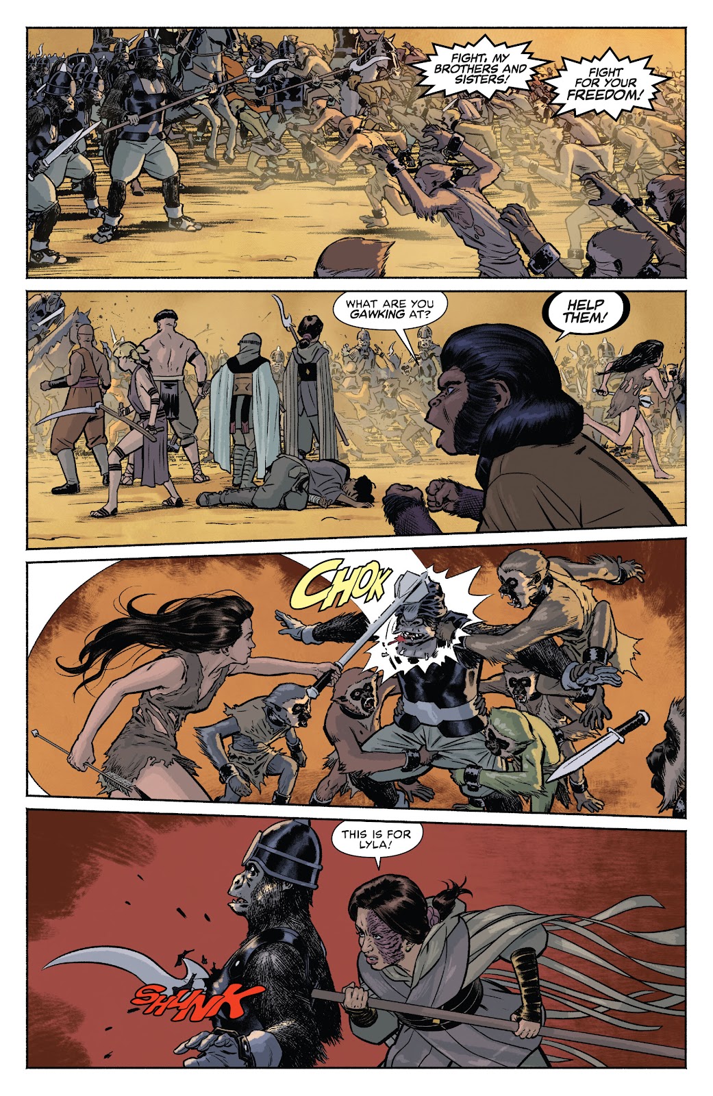 Beware the Planet of the Apes issue 4 - Page 14