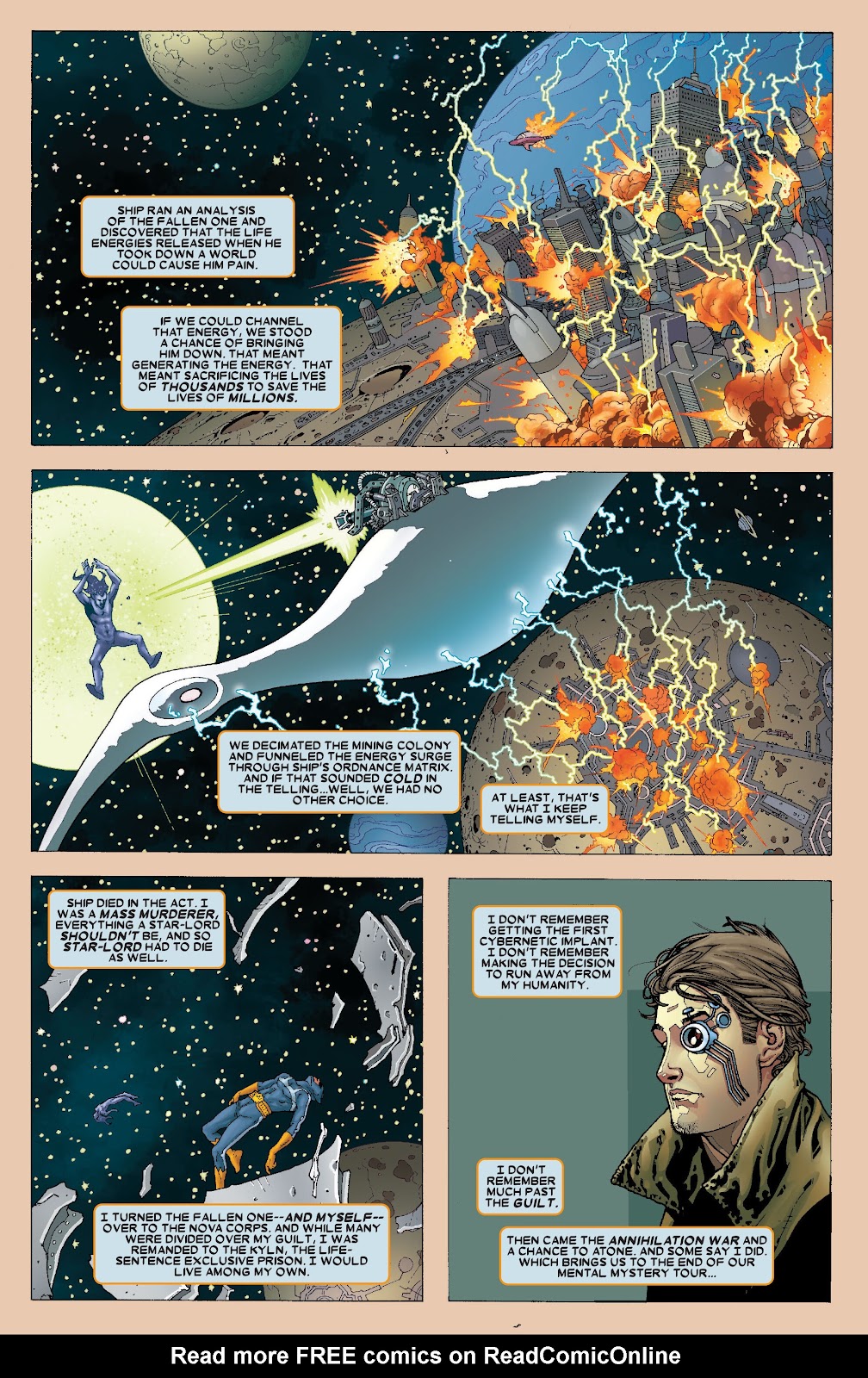 Guardians of the Galaxy Modern Era Epic Collection issue Somebodys Got To Do It (Part 1) - Page 8