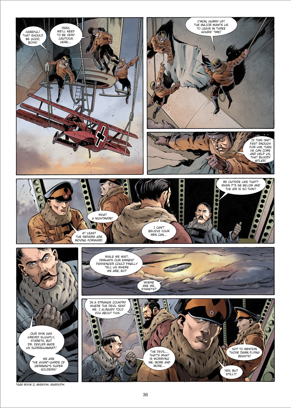 Wunderwaffen Presents: Zeppelin's War issue 3 - Page 36