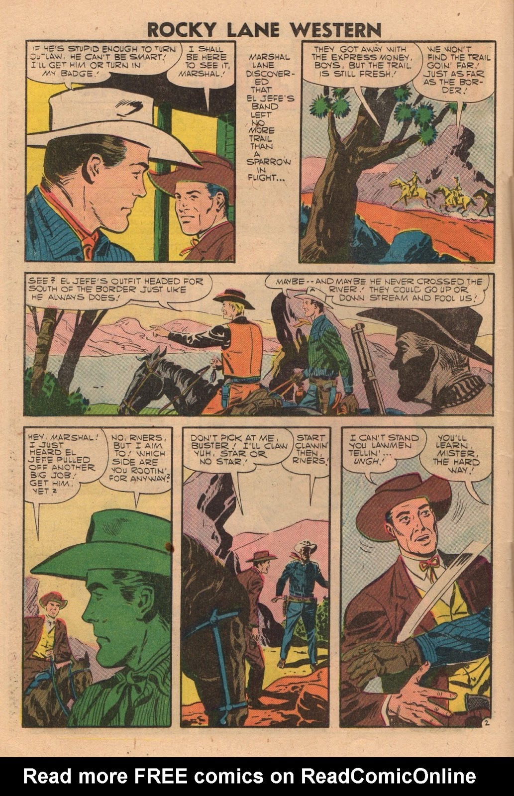 Rocky Lane Western (1954) issue 76 - Page 20