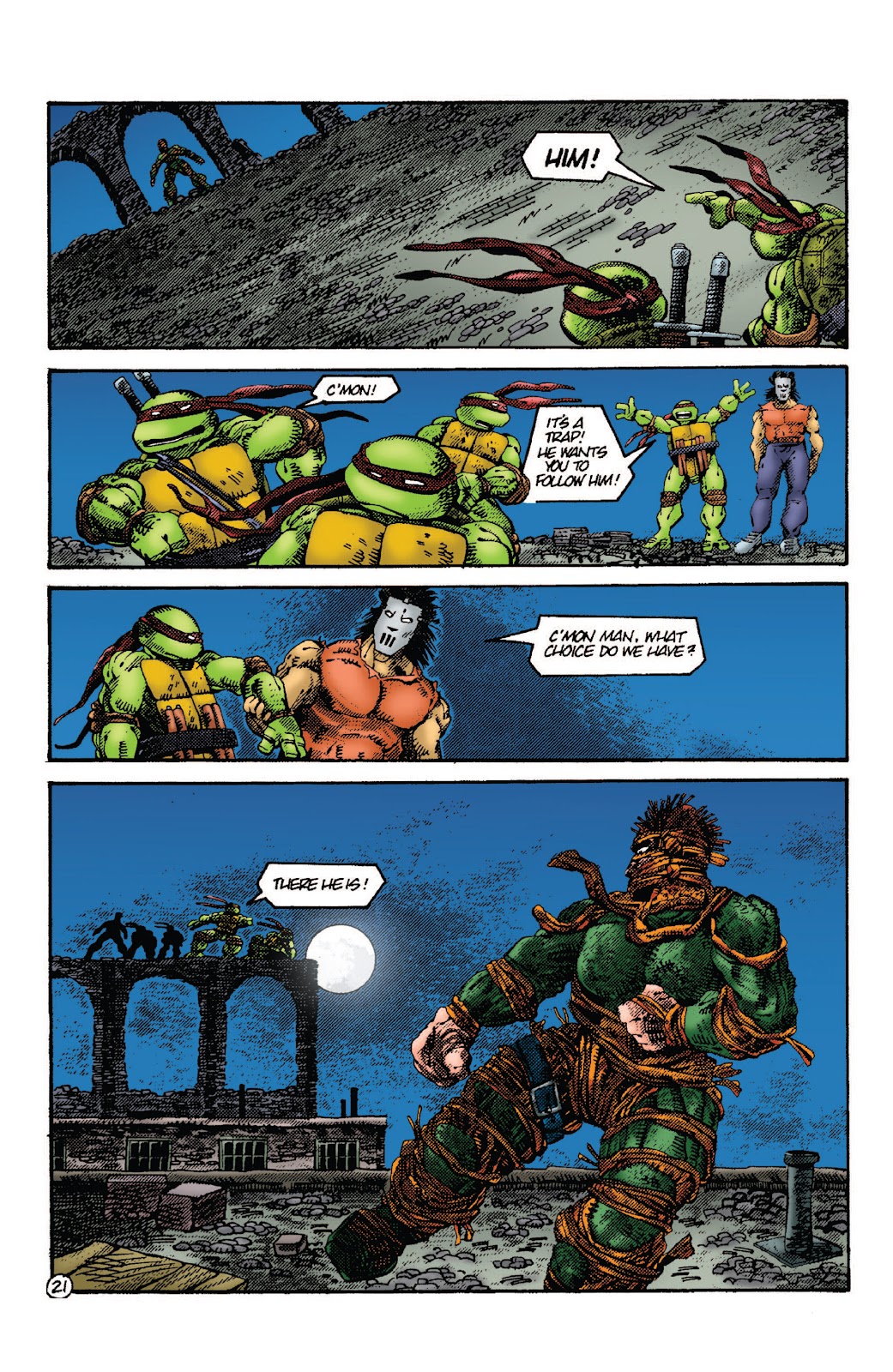 Tales of the Teenage Mutant Ninja Turtles issue TPB 1 - Page 124