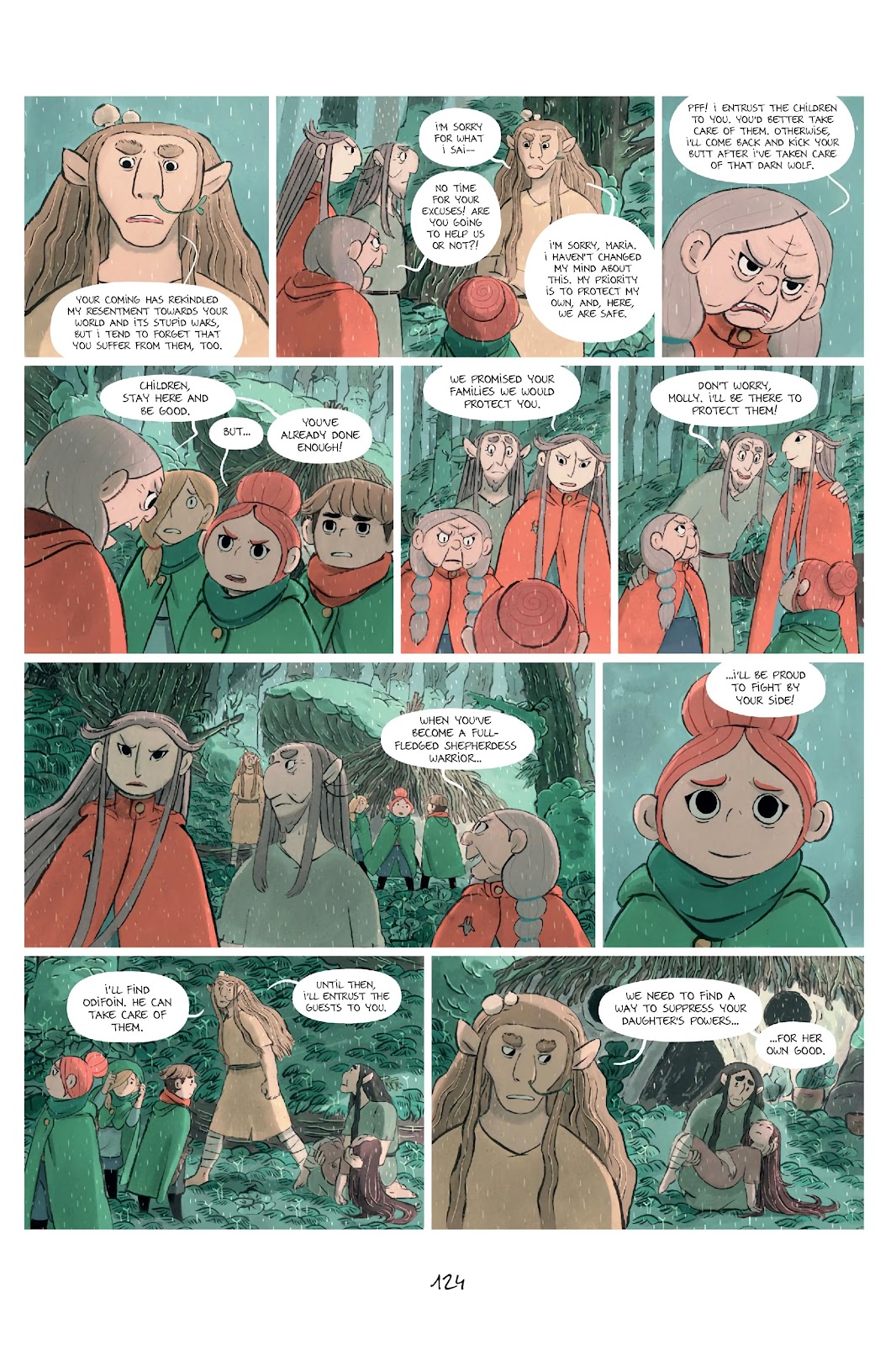 Shepherdess Warriors issue TPB - Page 125
