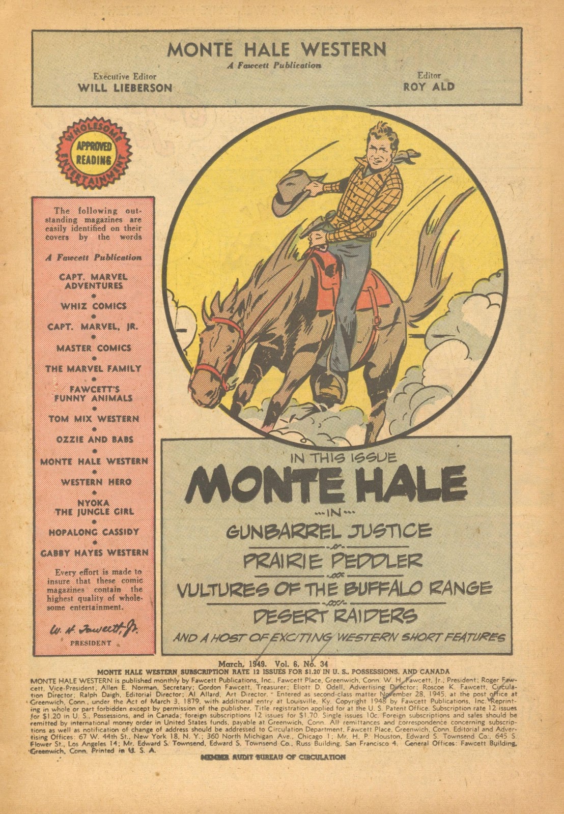 Monte Hale Western issue 34 - Page 3