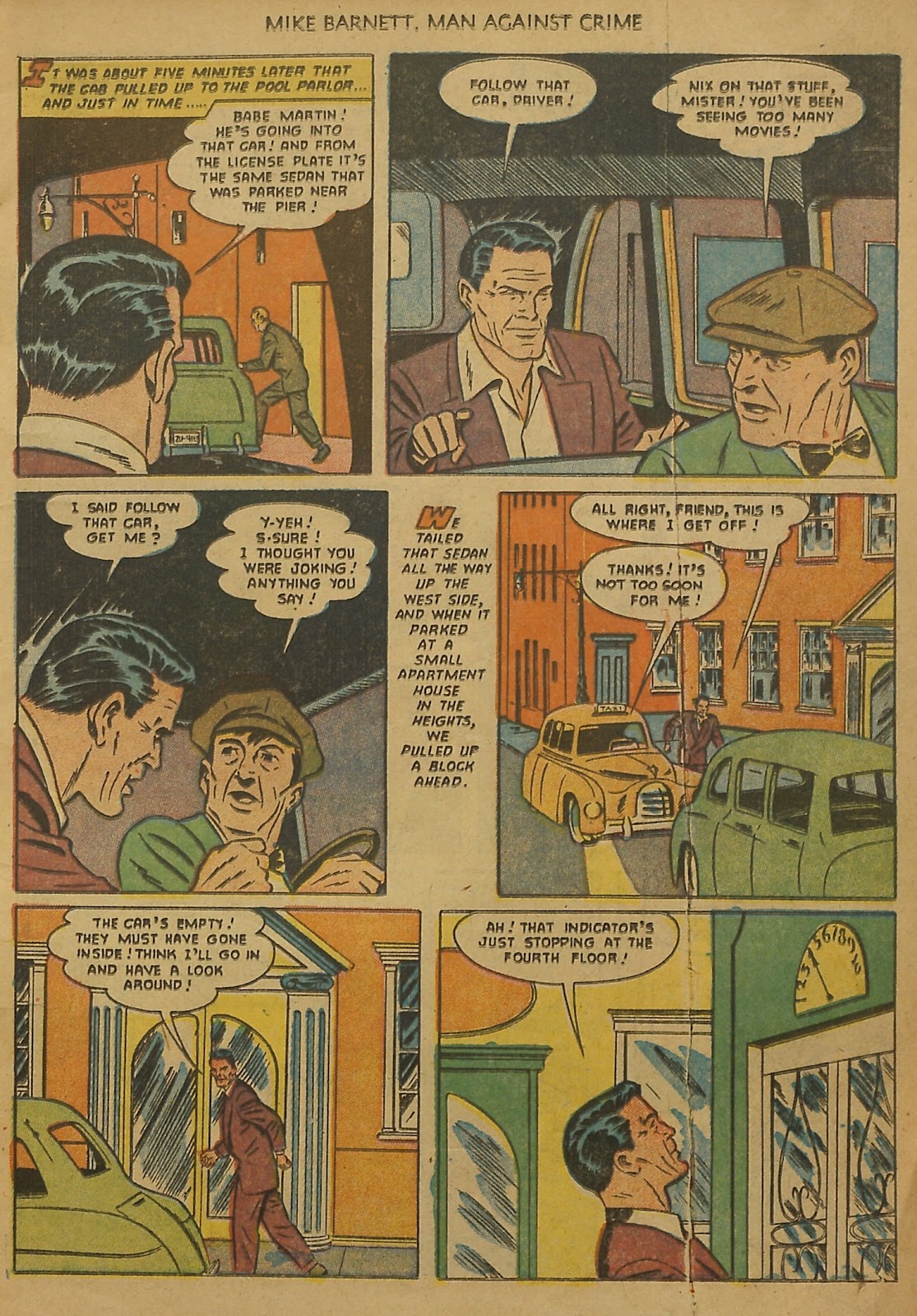 Mike Barnett, Man Against Crime issue 1 - Page 11