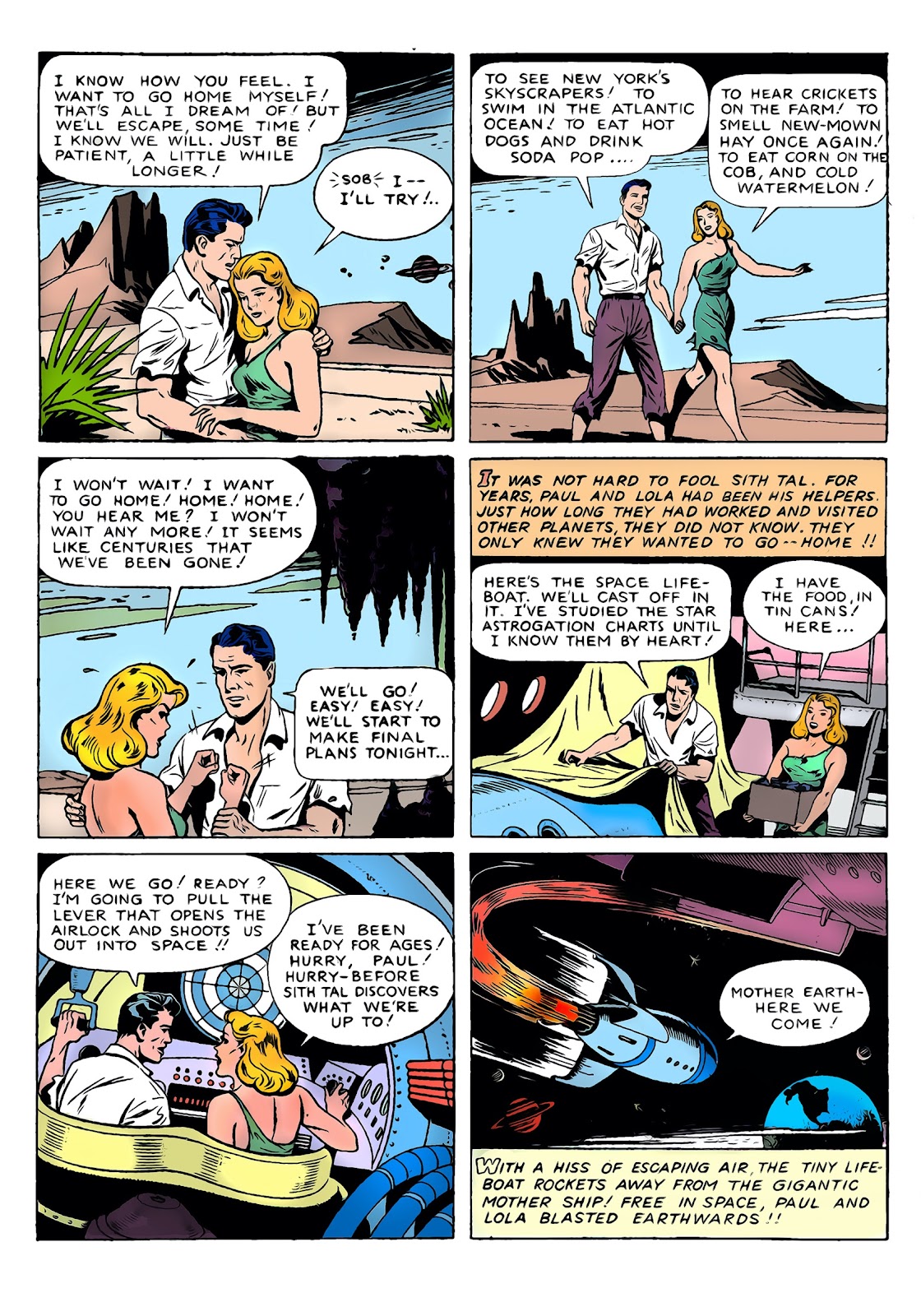 Color Classic Comics: Space Adventures issue TPB 2 - Page 20