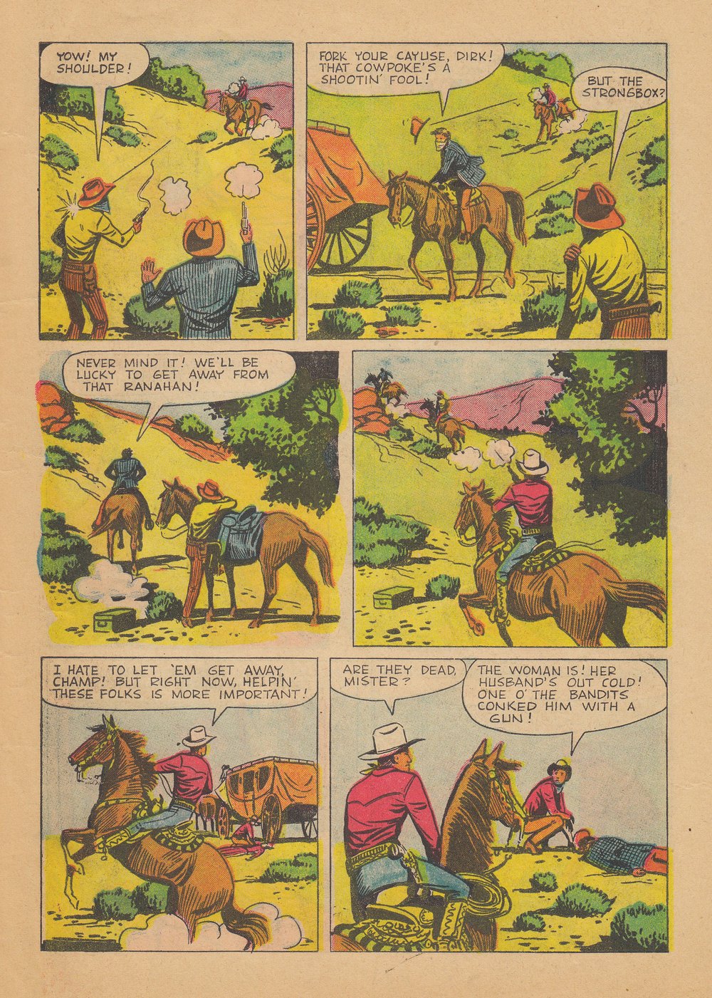 Gene Autry Comics (1946) issue 28 - Page 7